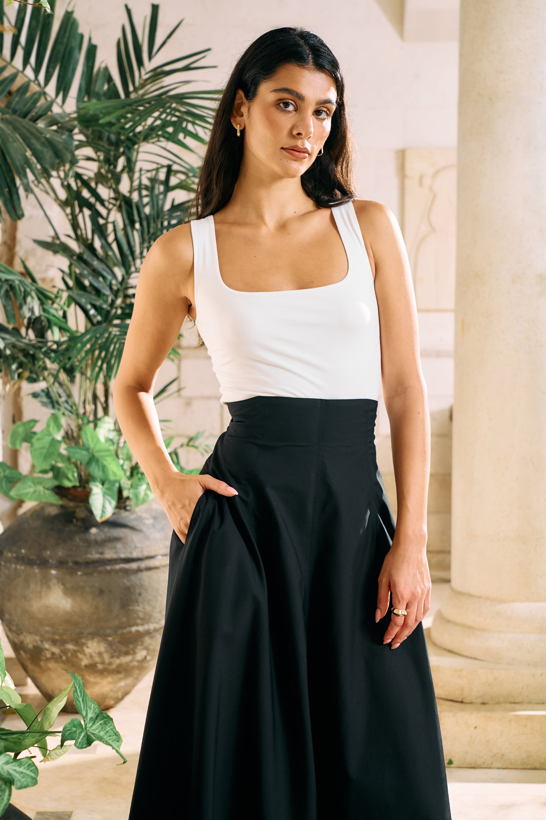 Ivory Micro Modal Vest