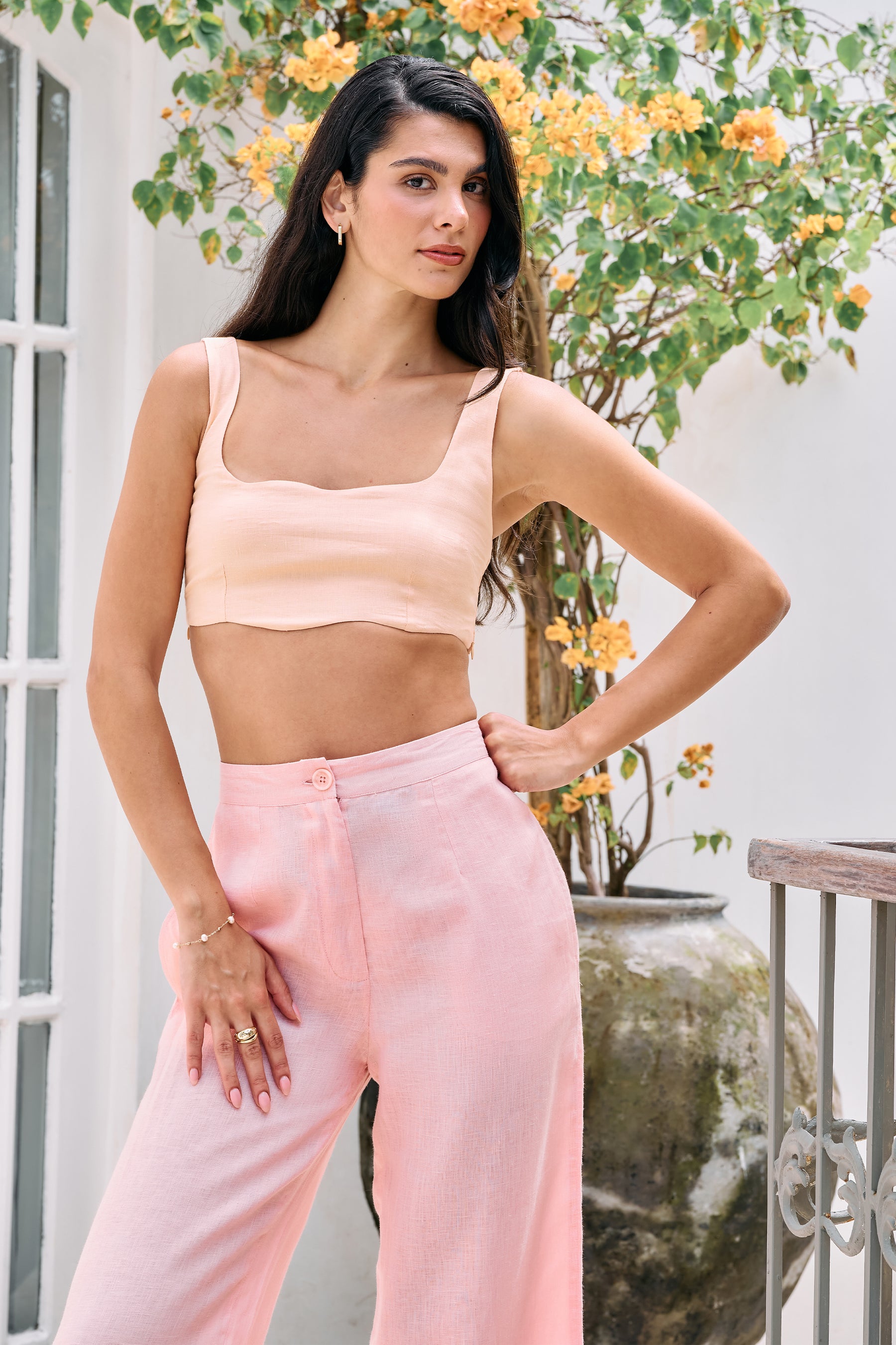 Slow Life Pants (Raspberry)