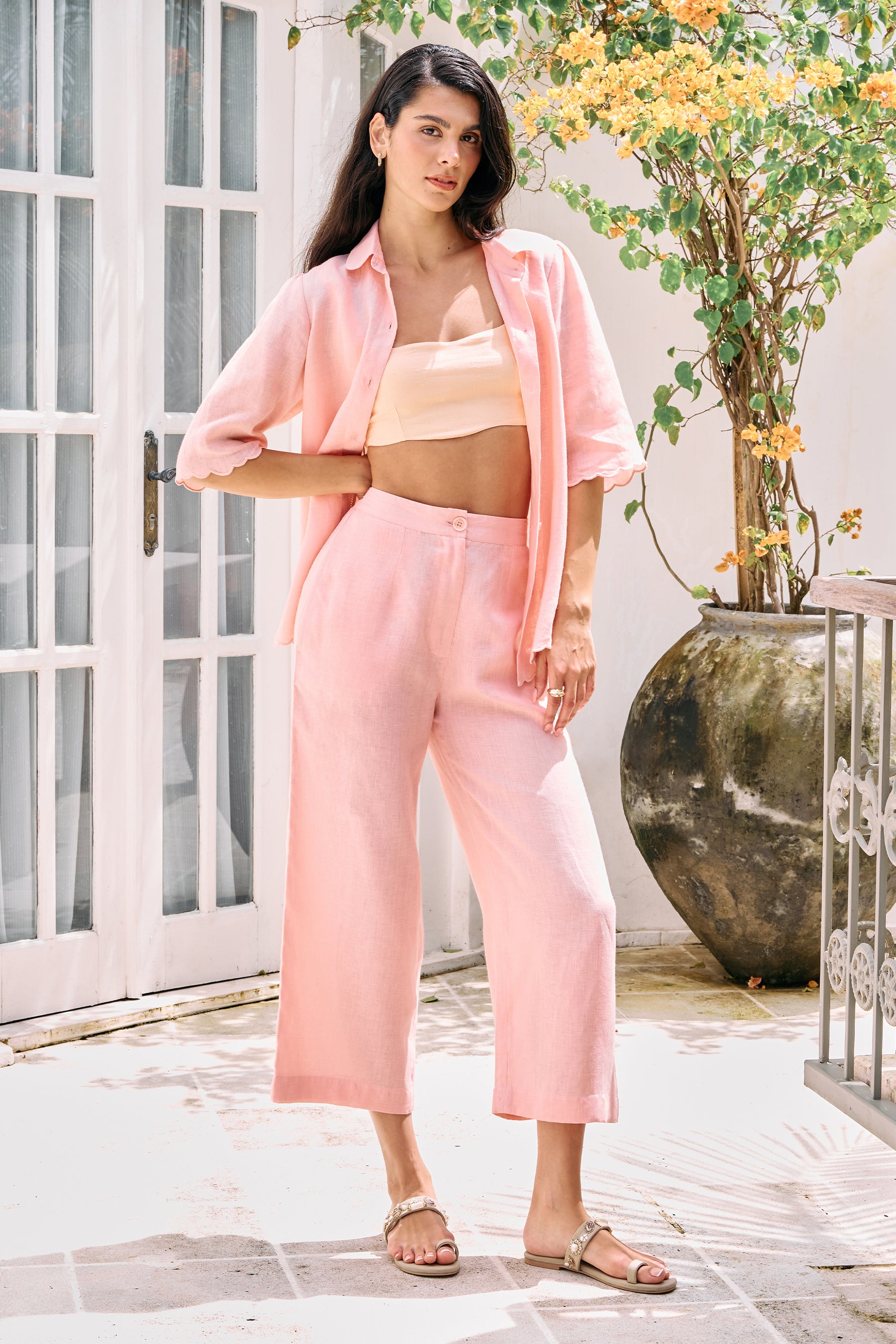 Slow Life Pants (Raspberry)