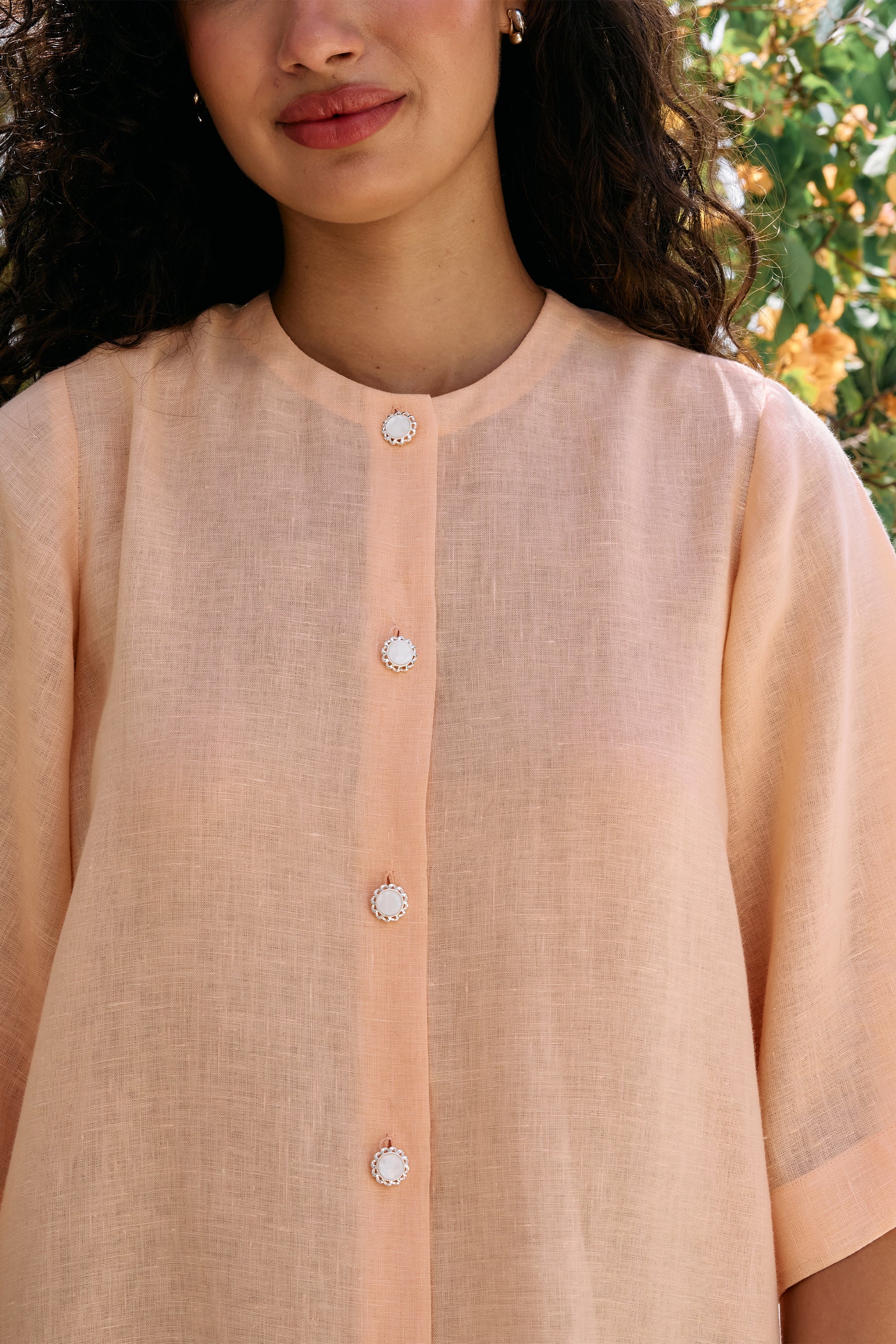 Soft Edge Dress (Melon Raspberry)