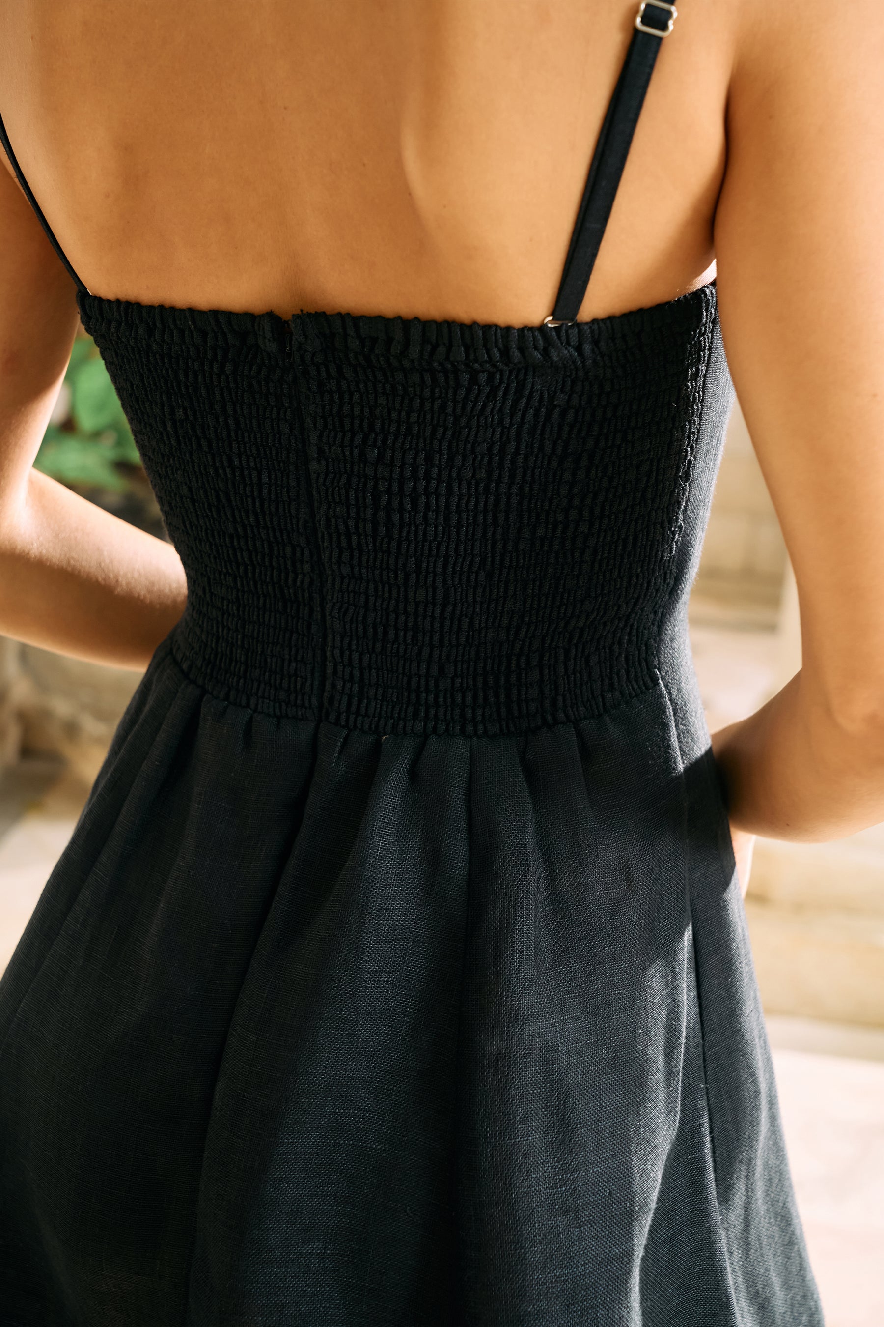 Afterdark Short Dress (Black)