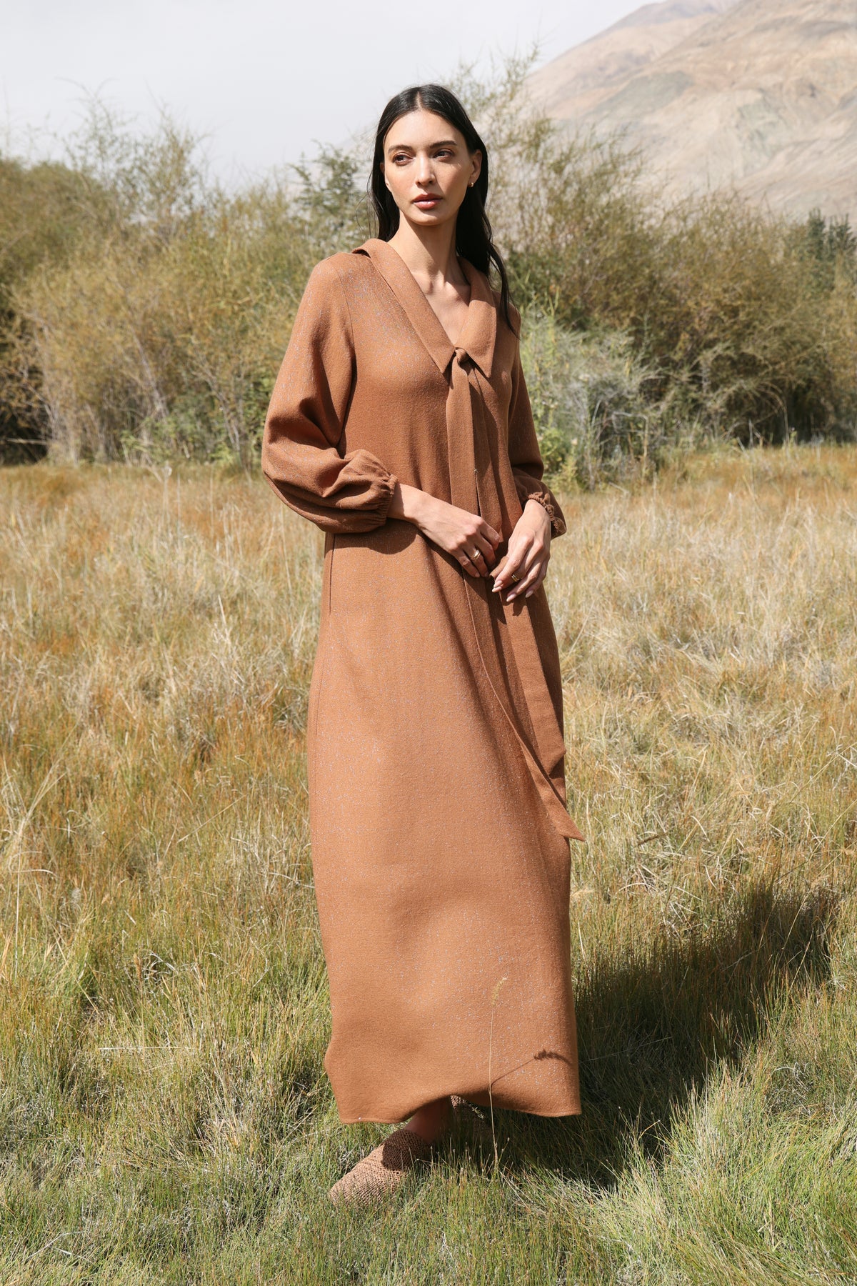 Autumn Chill Dress (Maple)