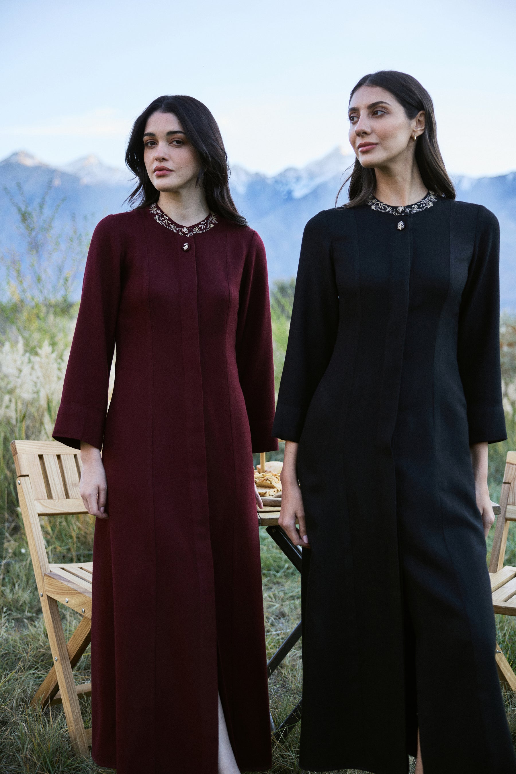 Juniper Woollen Dress (Black)
