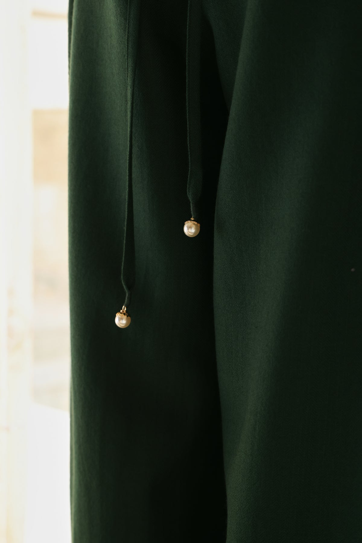 Evergreen Woollen Jumpsuit (Forest Pine)