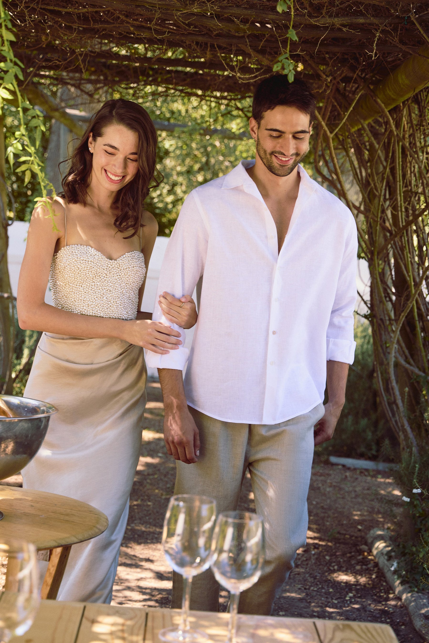 Rosendal Dress (Natural Ivory)