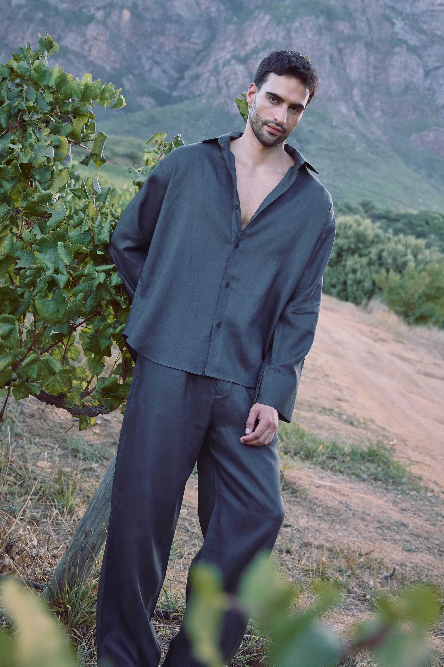 SAND Outwear  Shirt - MAN (Charcoal)