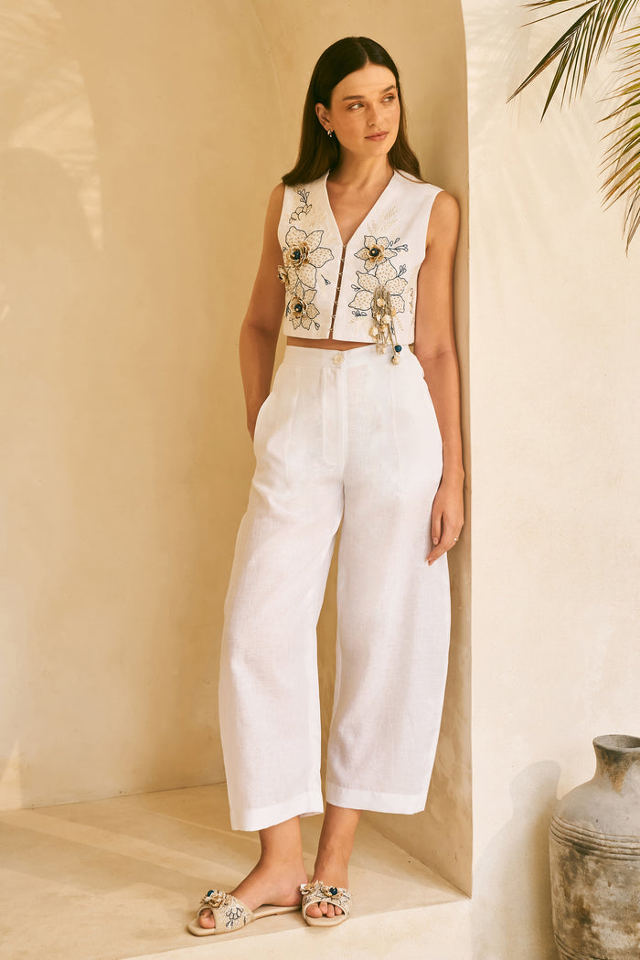 Wandering Pants (White)