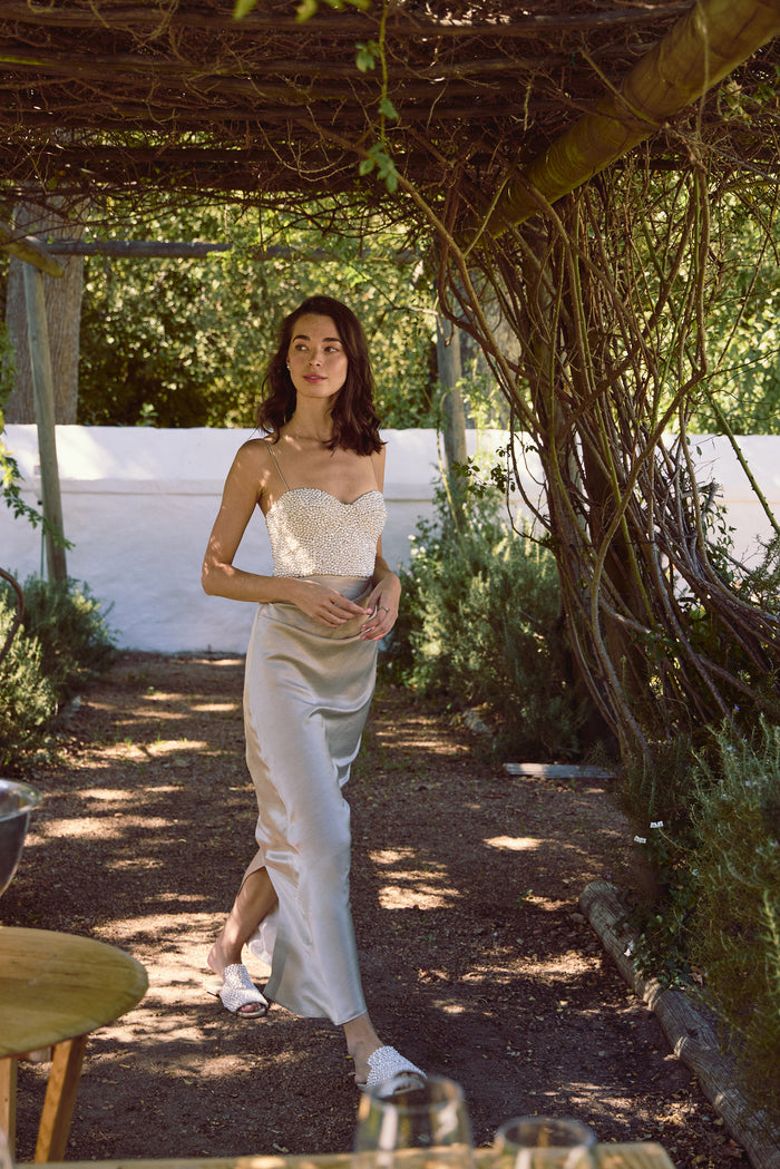 Rosendal Dress (Natural Ivory)