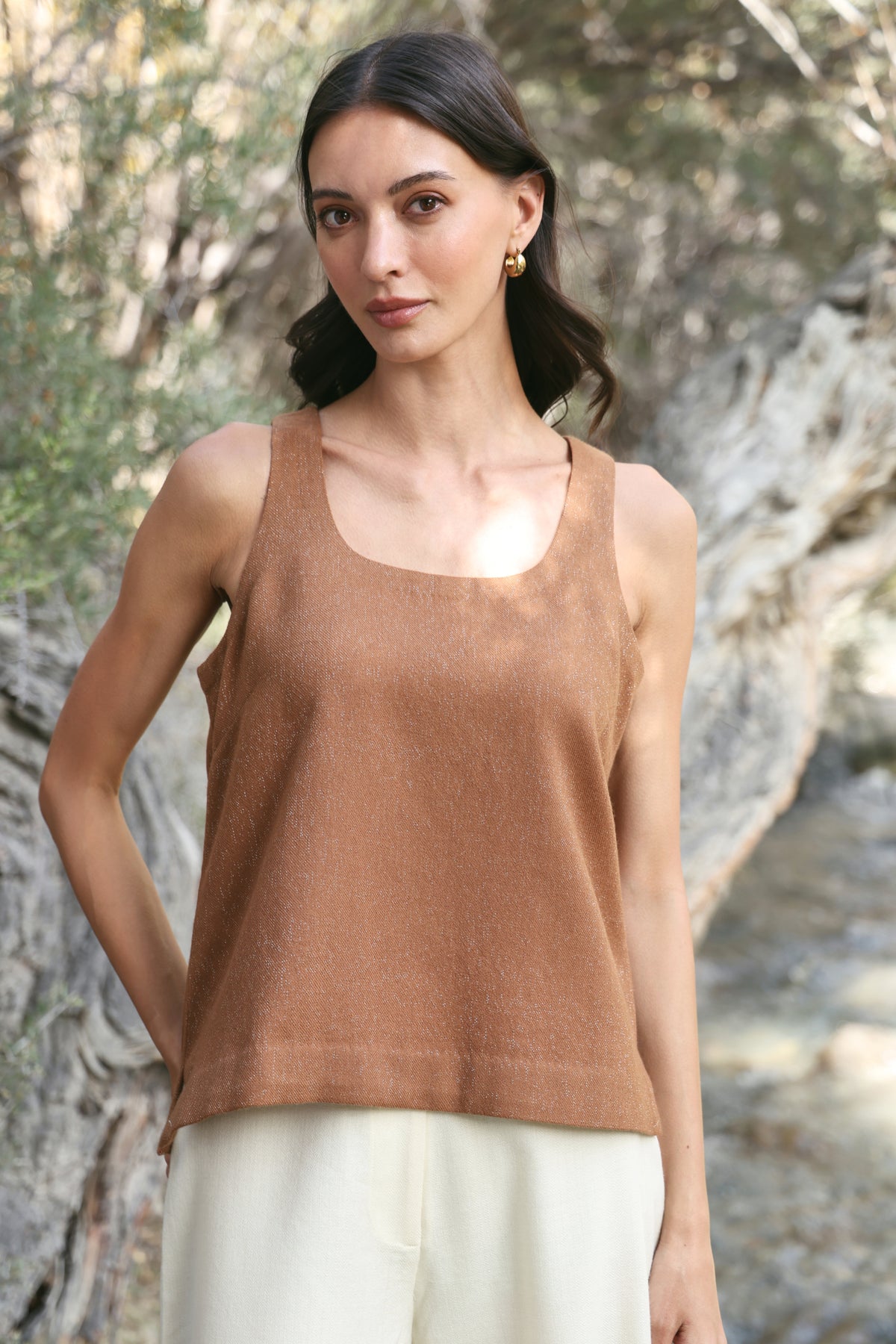 Emberglow Woollen Vest (Maple)
