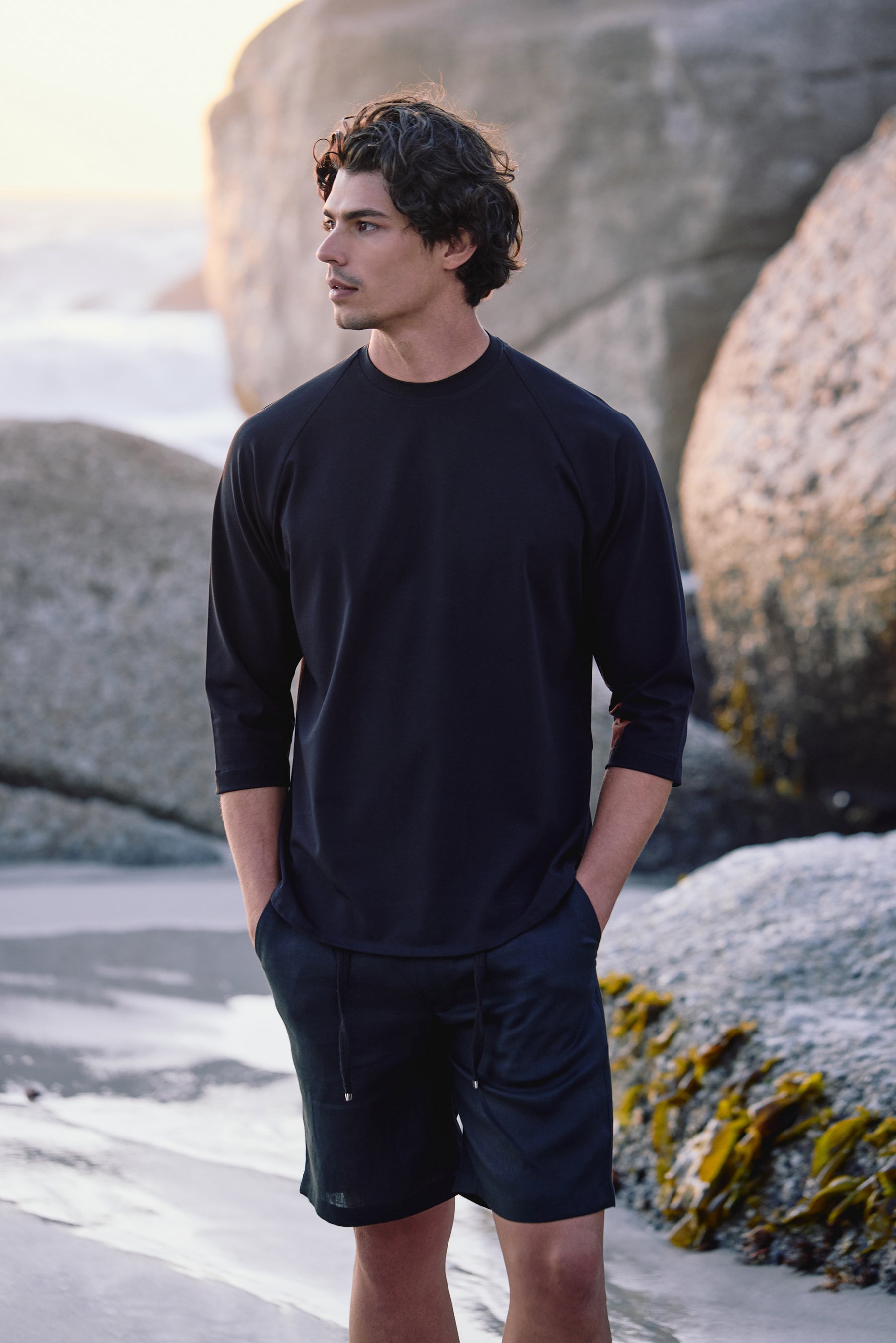 SAND Jersey Sleeves - MAN (Black)