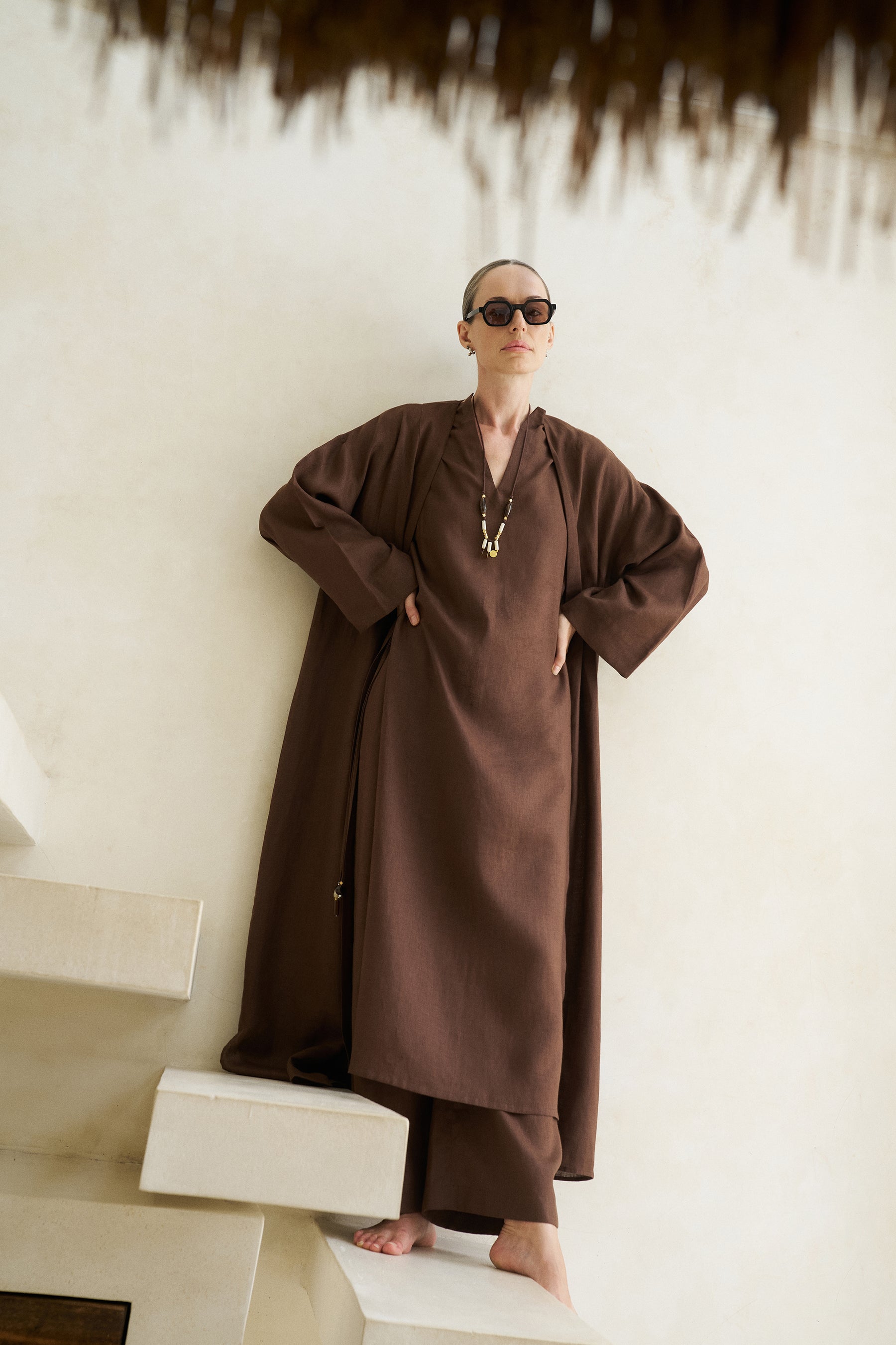 Long Stay Top (Espresso) & Solace Overlay (Espresso)
