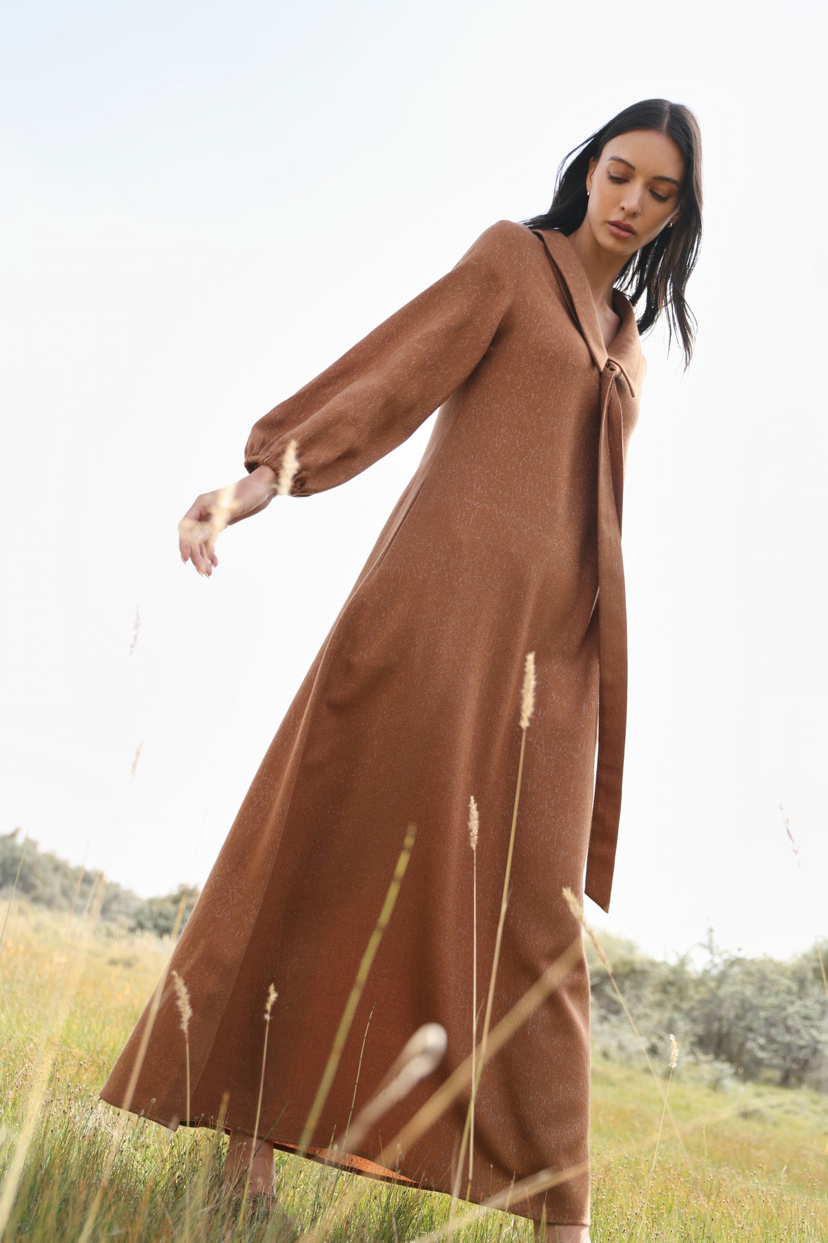 Autumn Chill Dress (Maple)