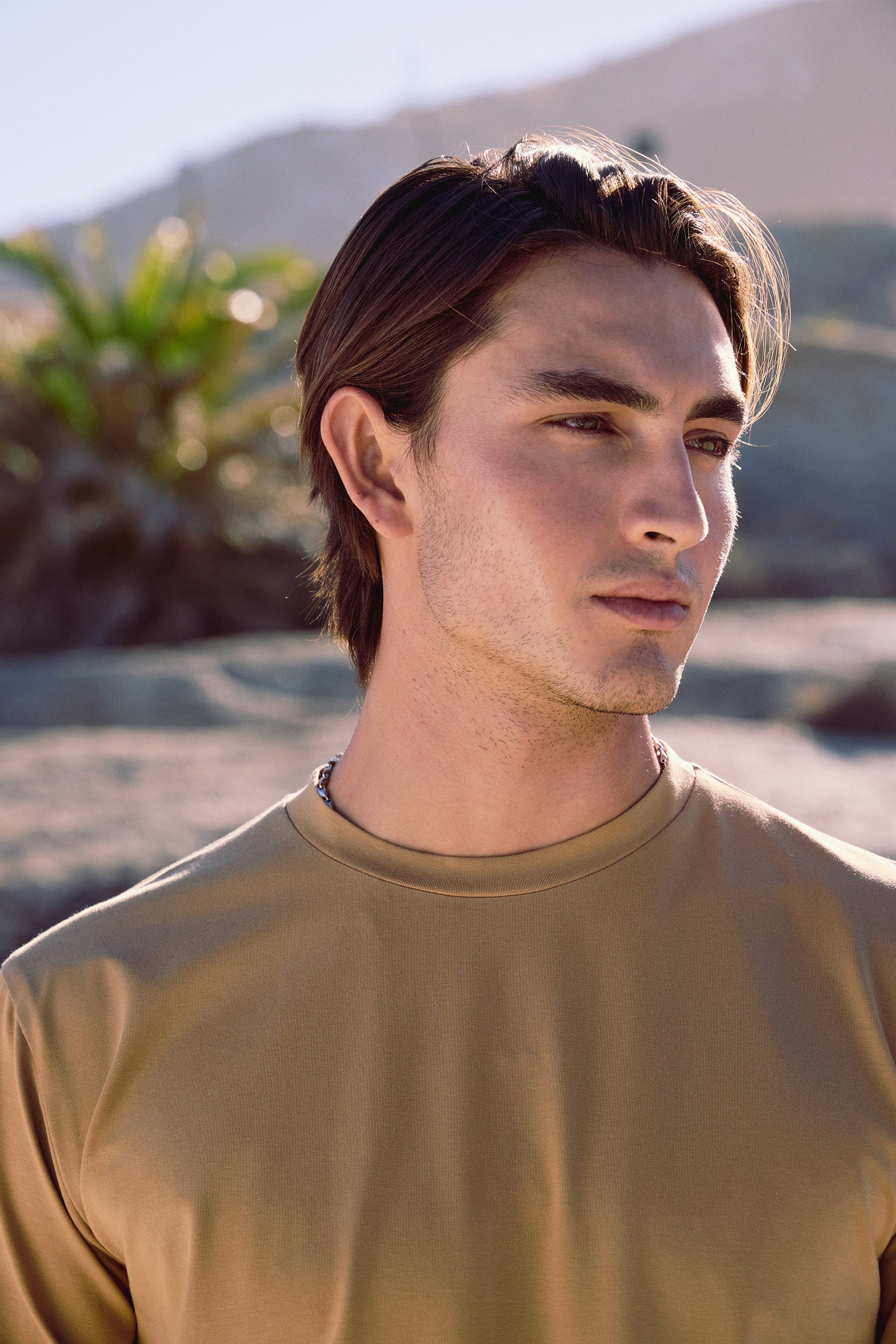 SAND Basic T - Shirt - MAN (SAND)