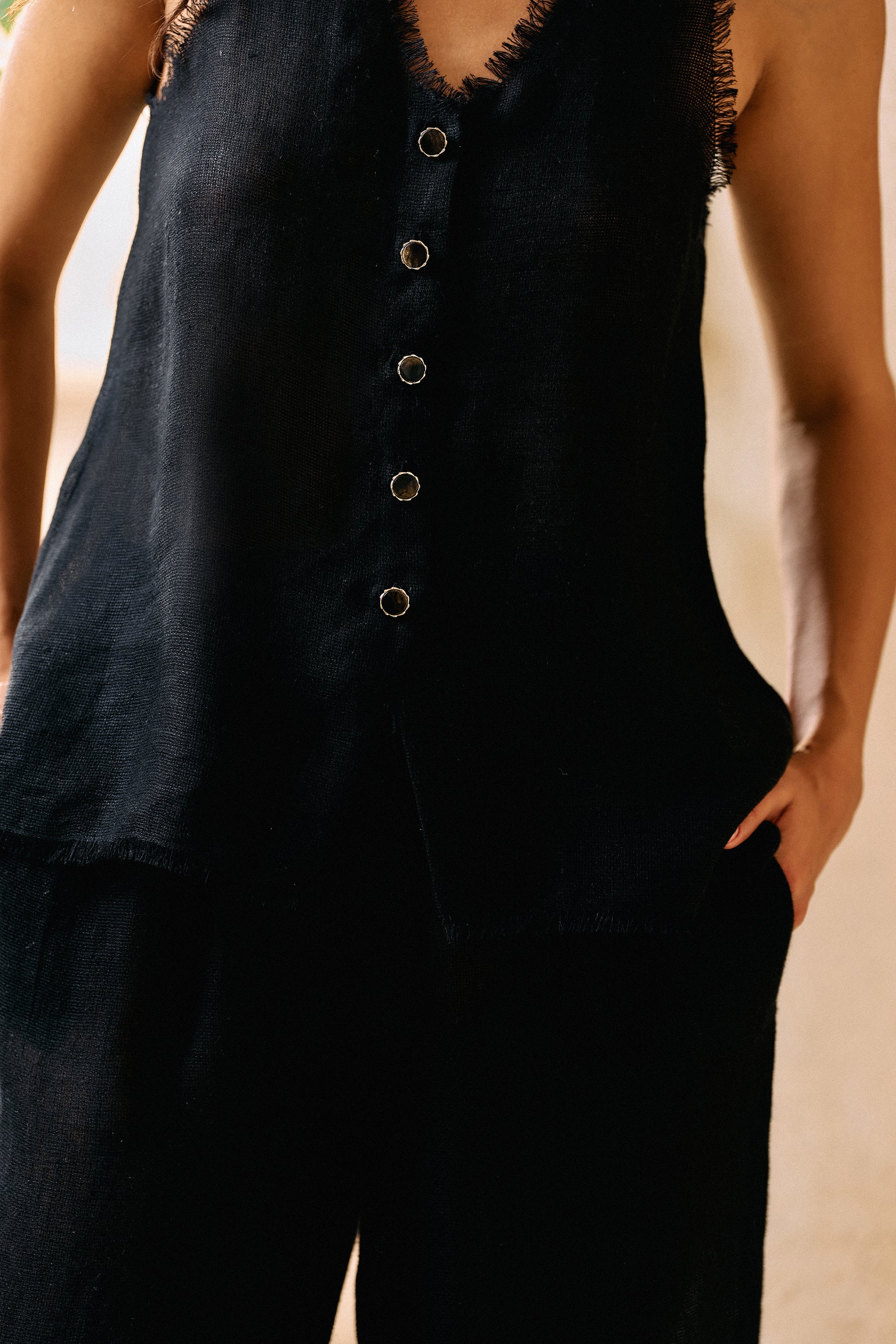 Unrushed Top (Black)