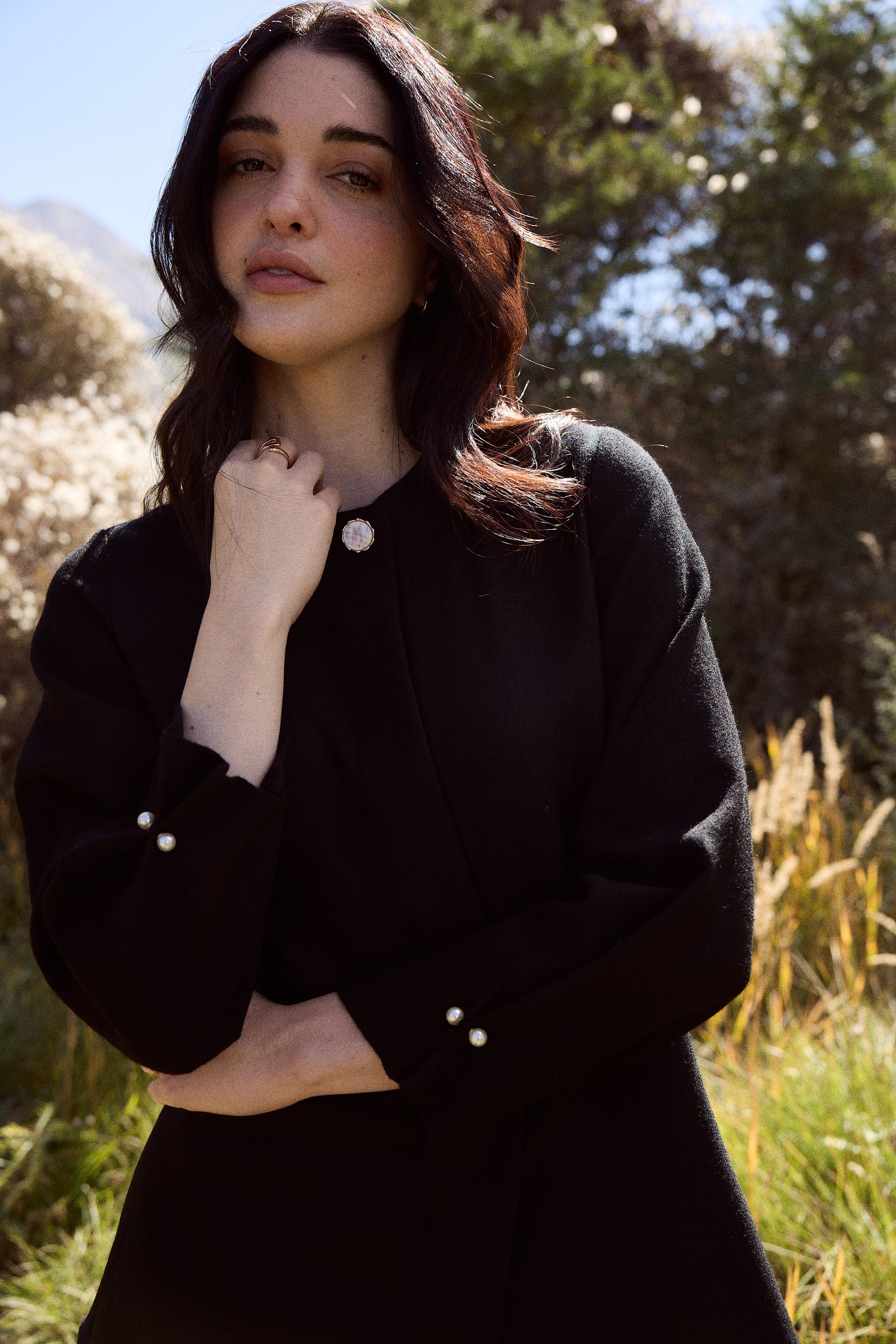 Laha Woollen Top (Black)