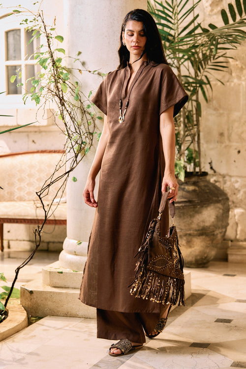 The Long Stay Top (Espresso)