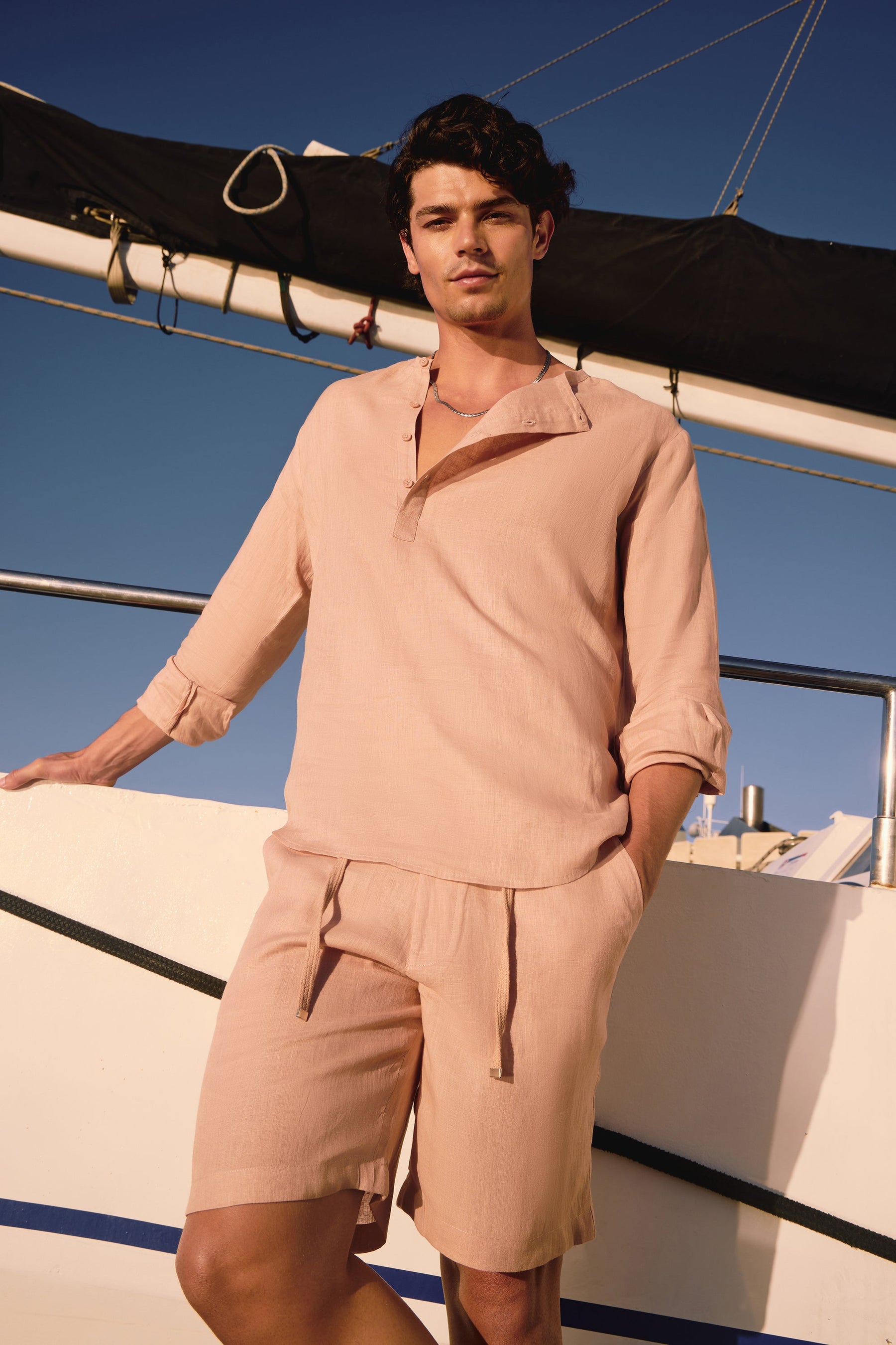 Amalfi Shirt - MAN (Rose)