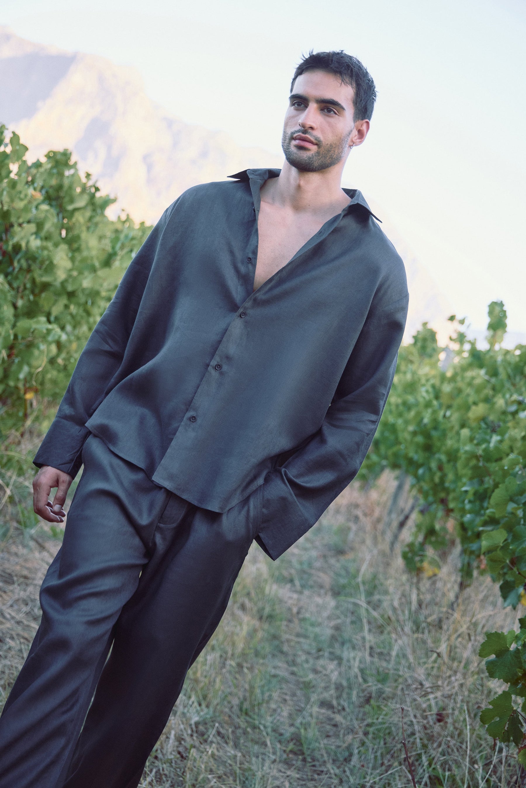SAND Outwear  Shirt - MAN (Charcoal)