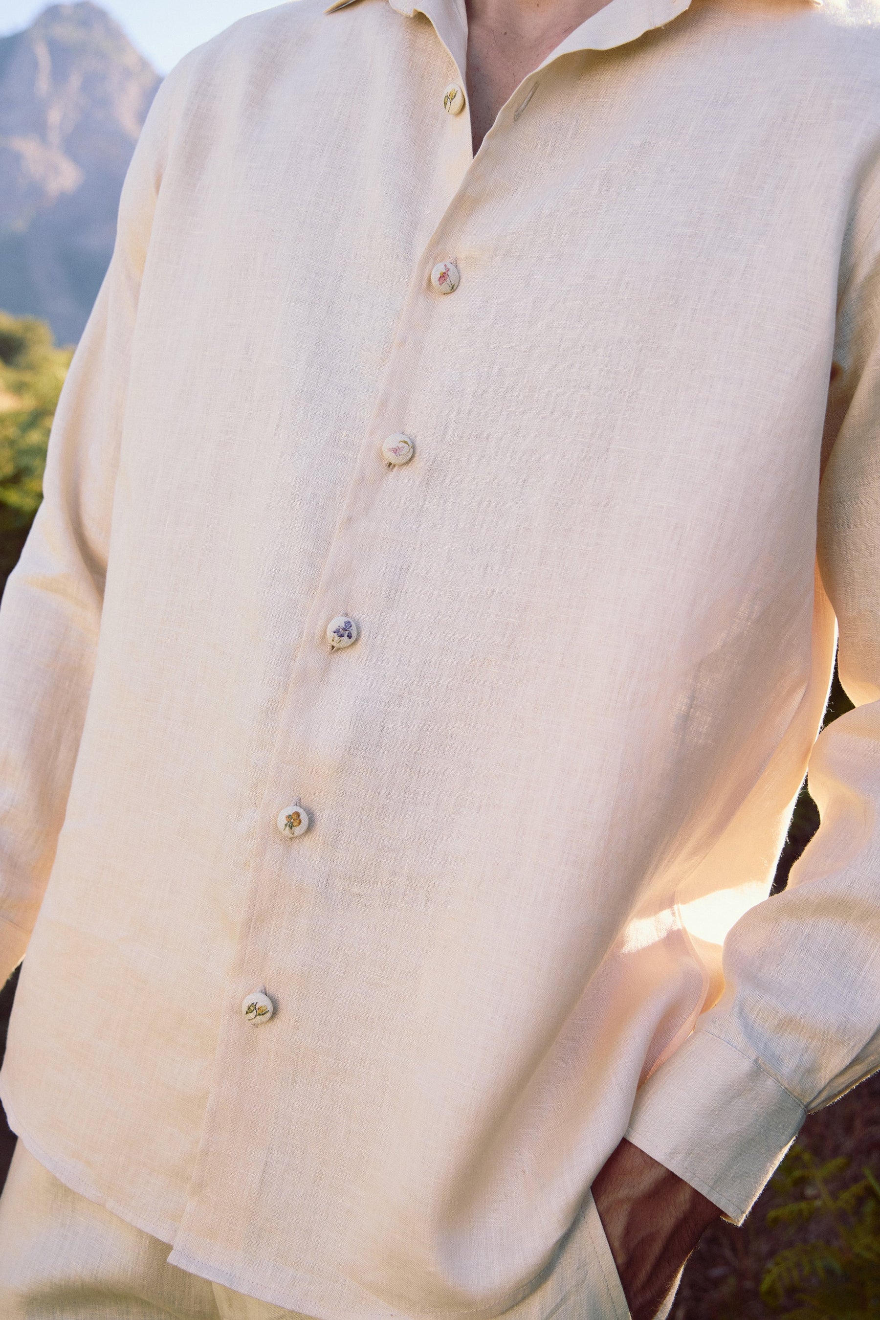 SAND Shirt - MAN (Floral)