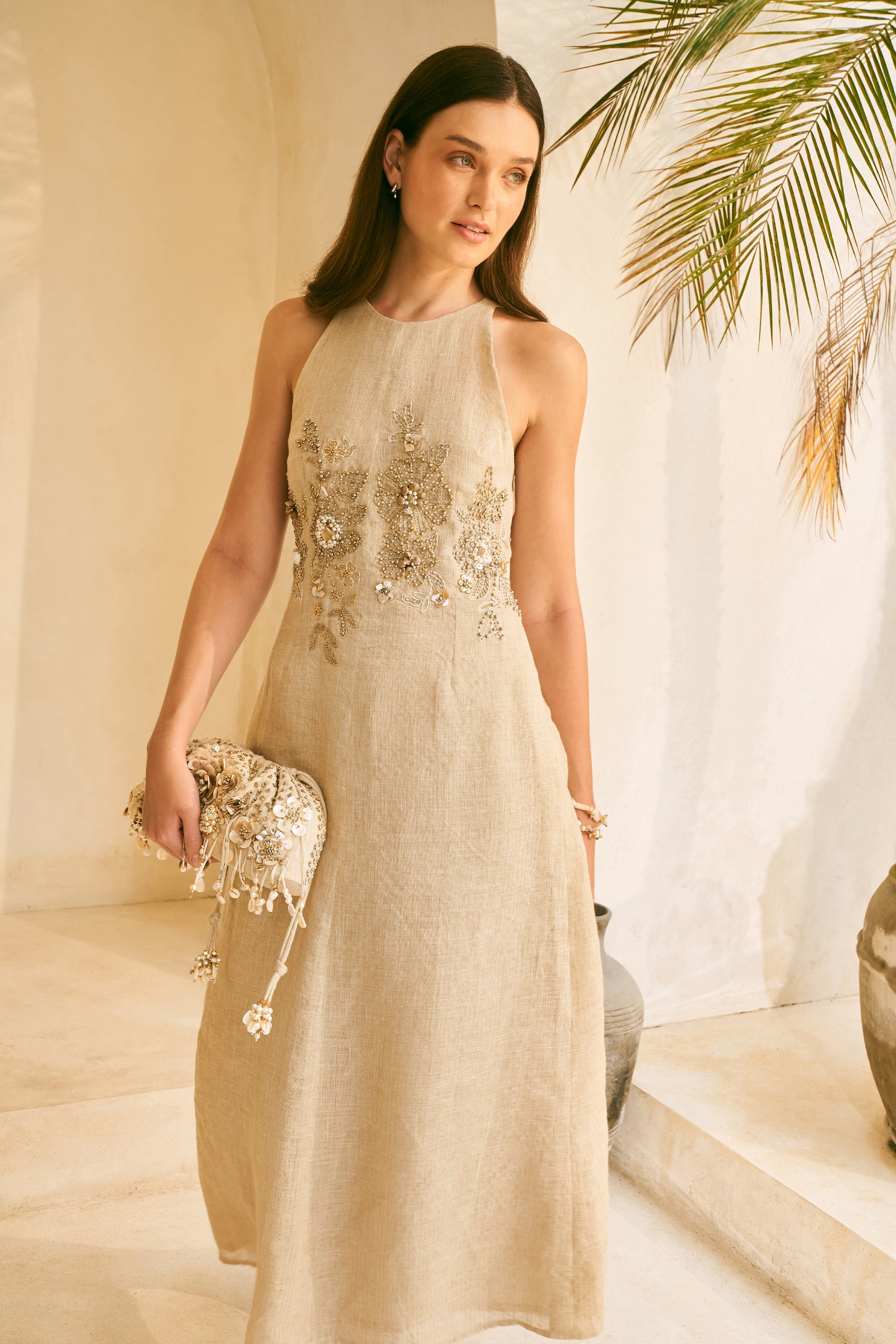 Soft Glow Dress (Natural)
