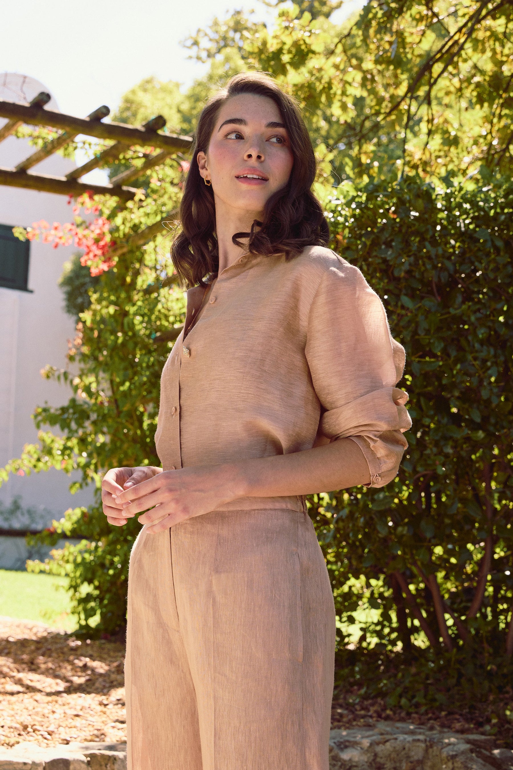 Sousse Shirt & Sousse Pants (Blush)