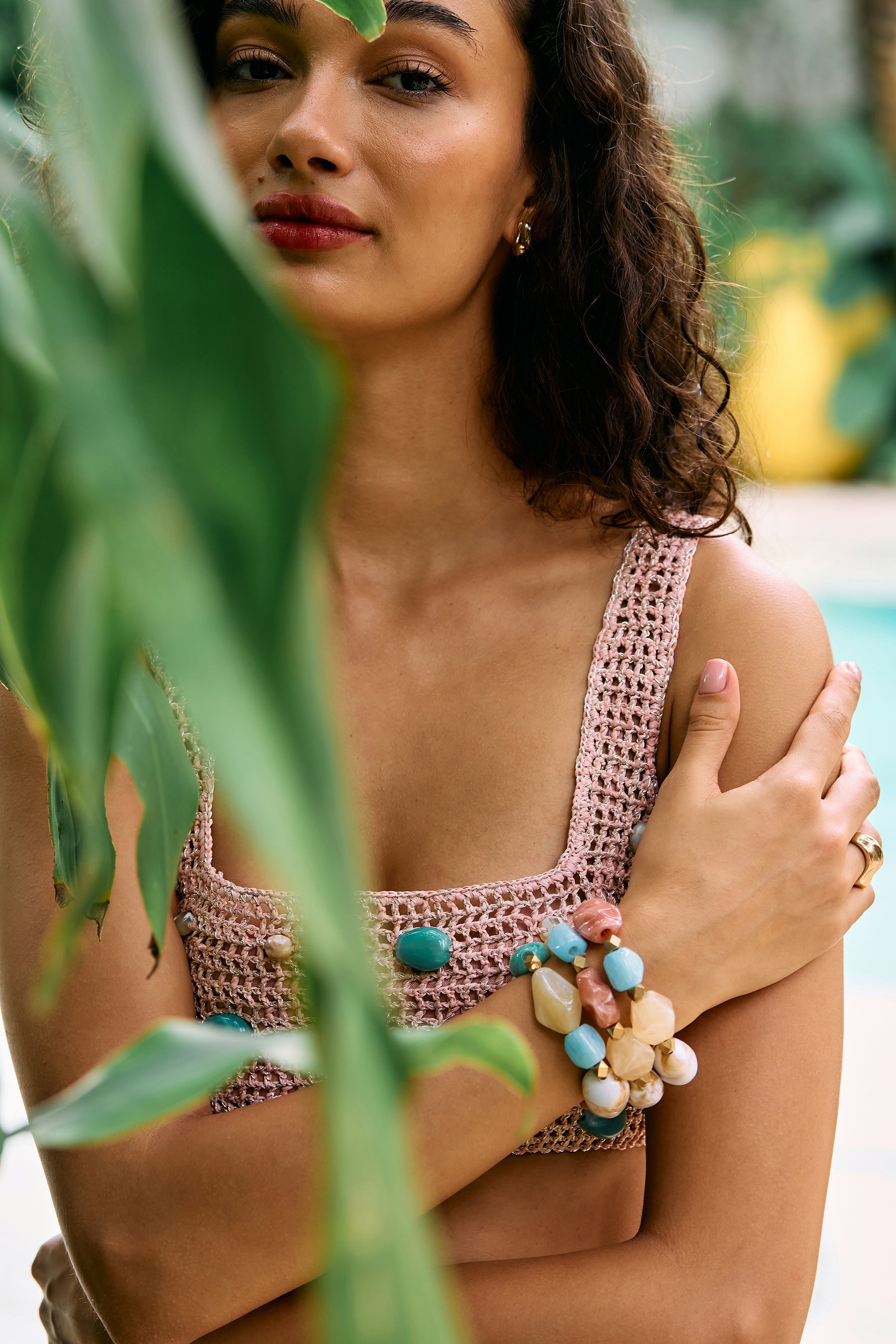 Multicolour Bracelet Stack