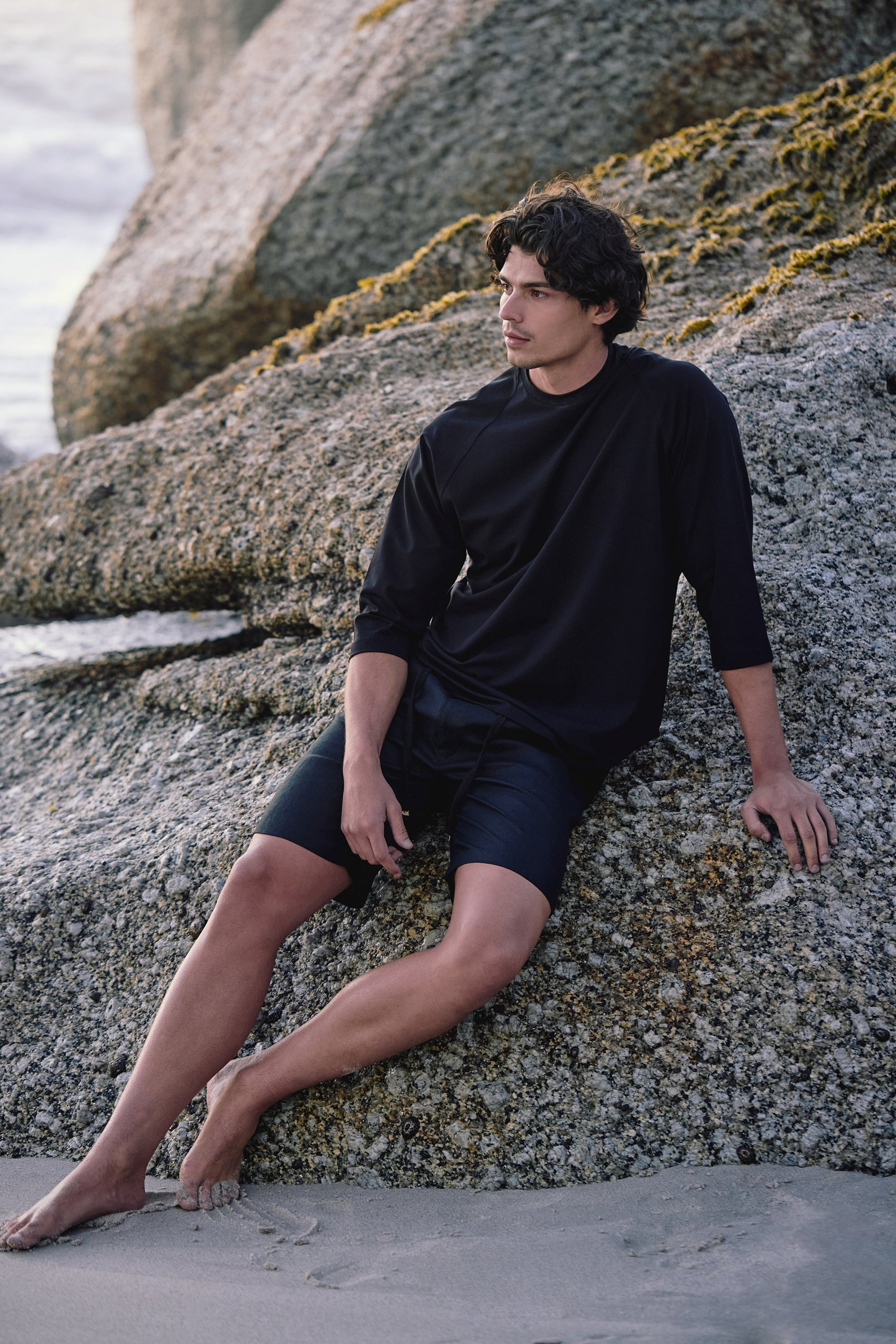 SAND Jersey Sleeves - MAN (Black)