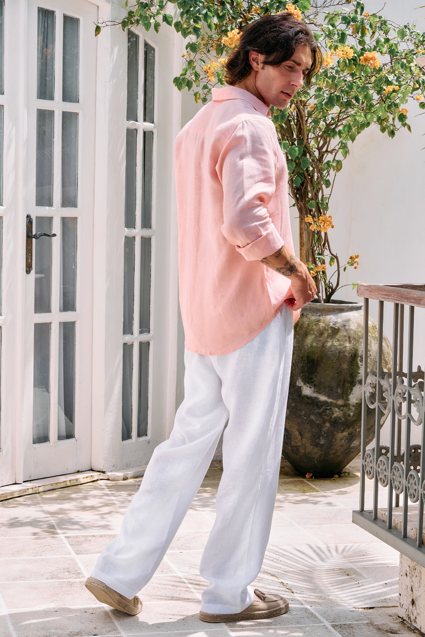 Corsica Shirt- MAN (Raspberry)