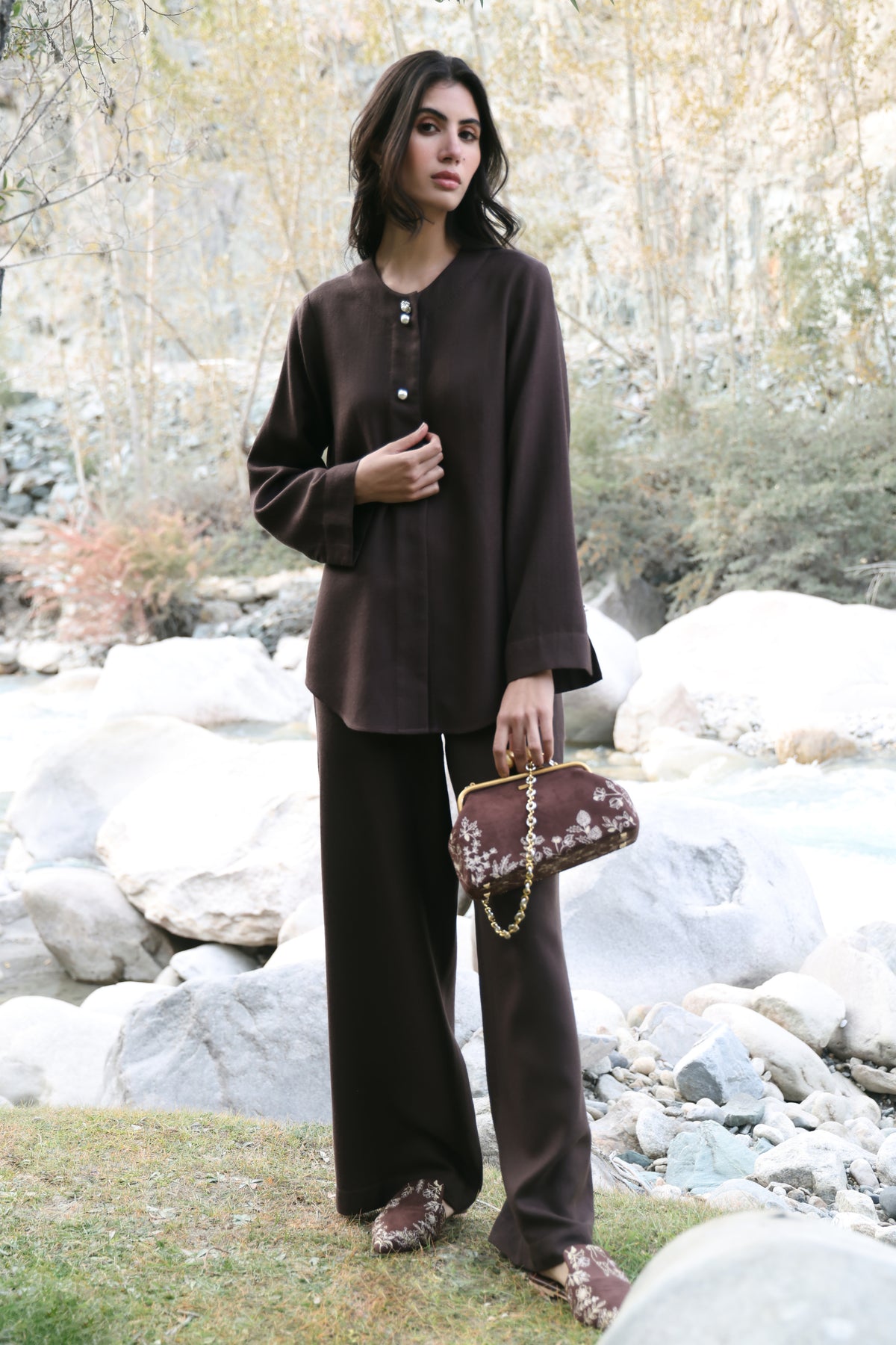 First Frost Woollen Pants (Cocoa)