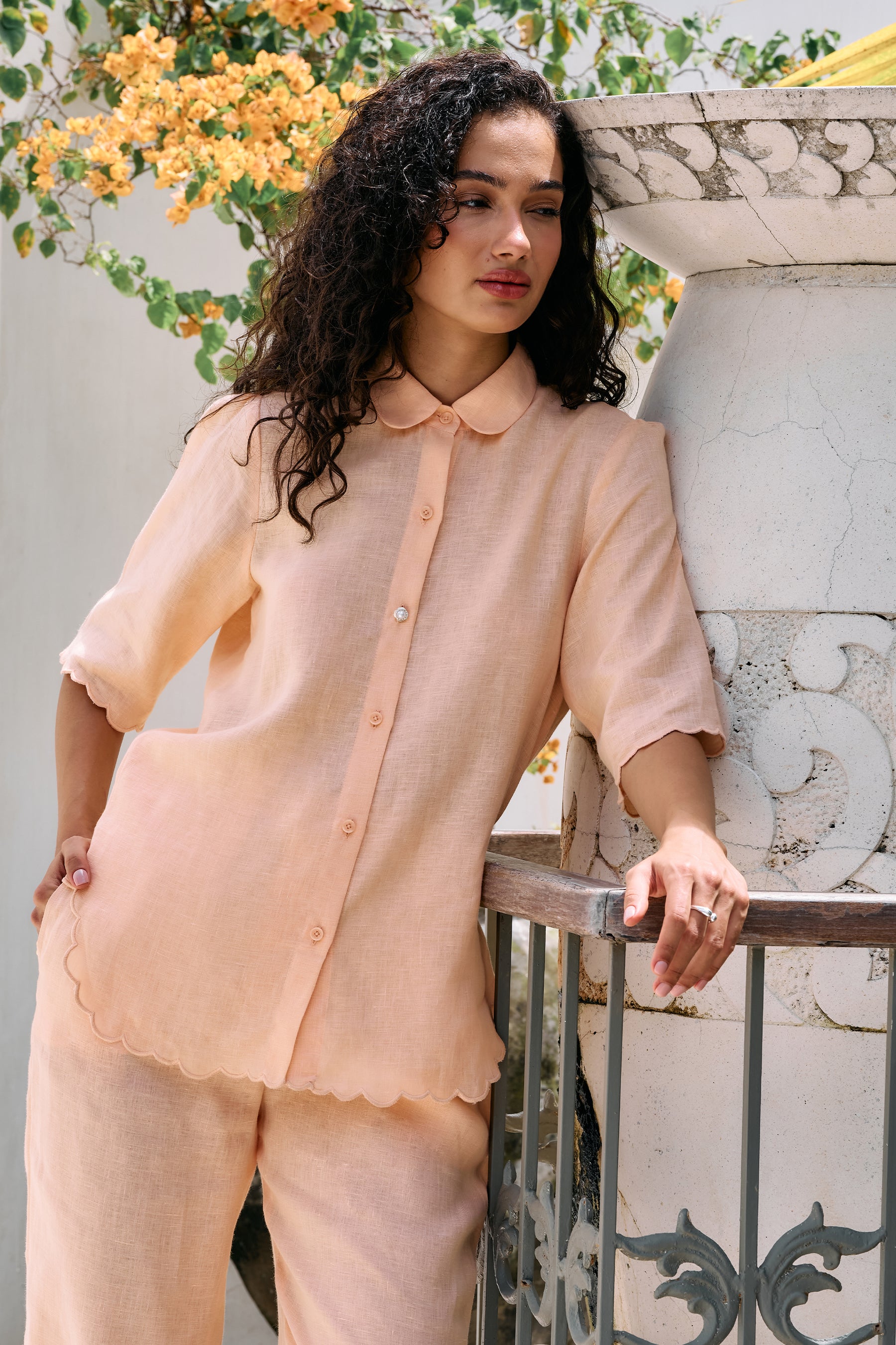 Gentle Pace Shirt & Gentle Pace Pants (Melon)