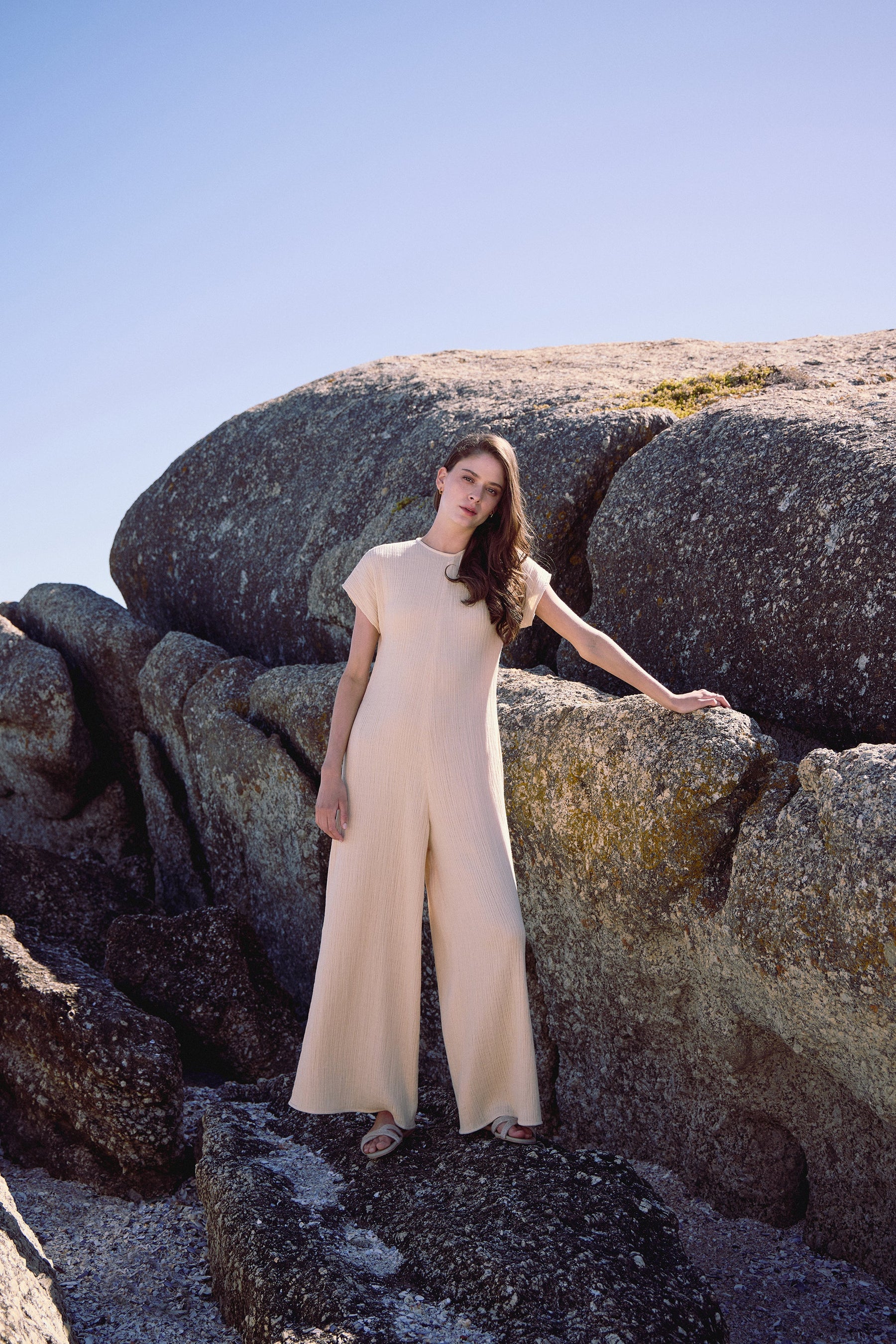 Sandton Jumpsuit (Vanilla)