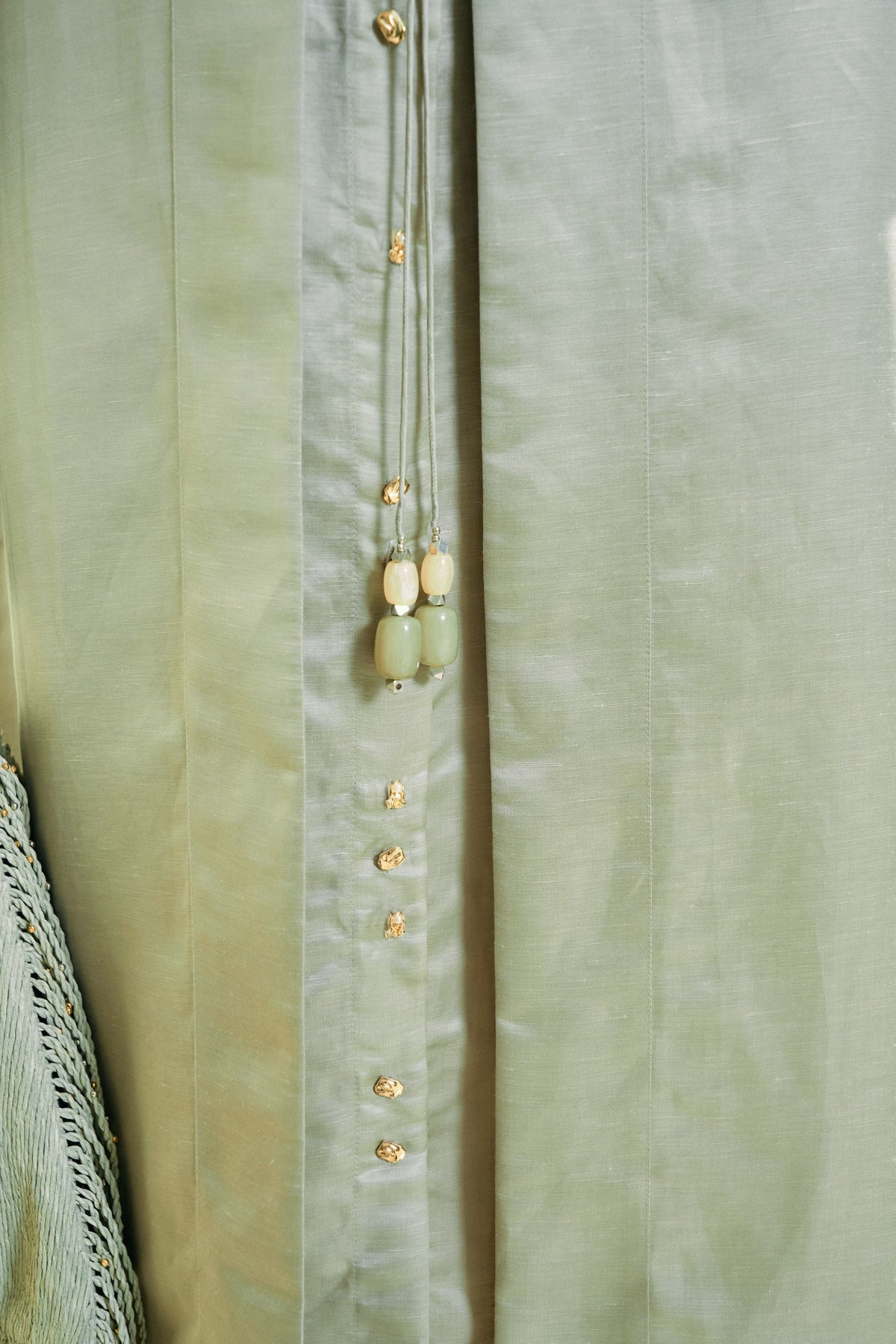 Unfold Dress & Solace Overlay (Sage)
