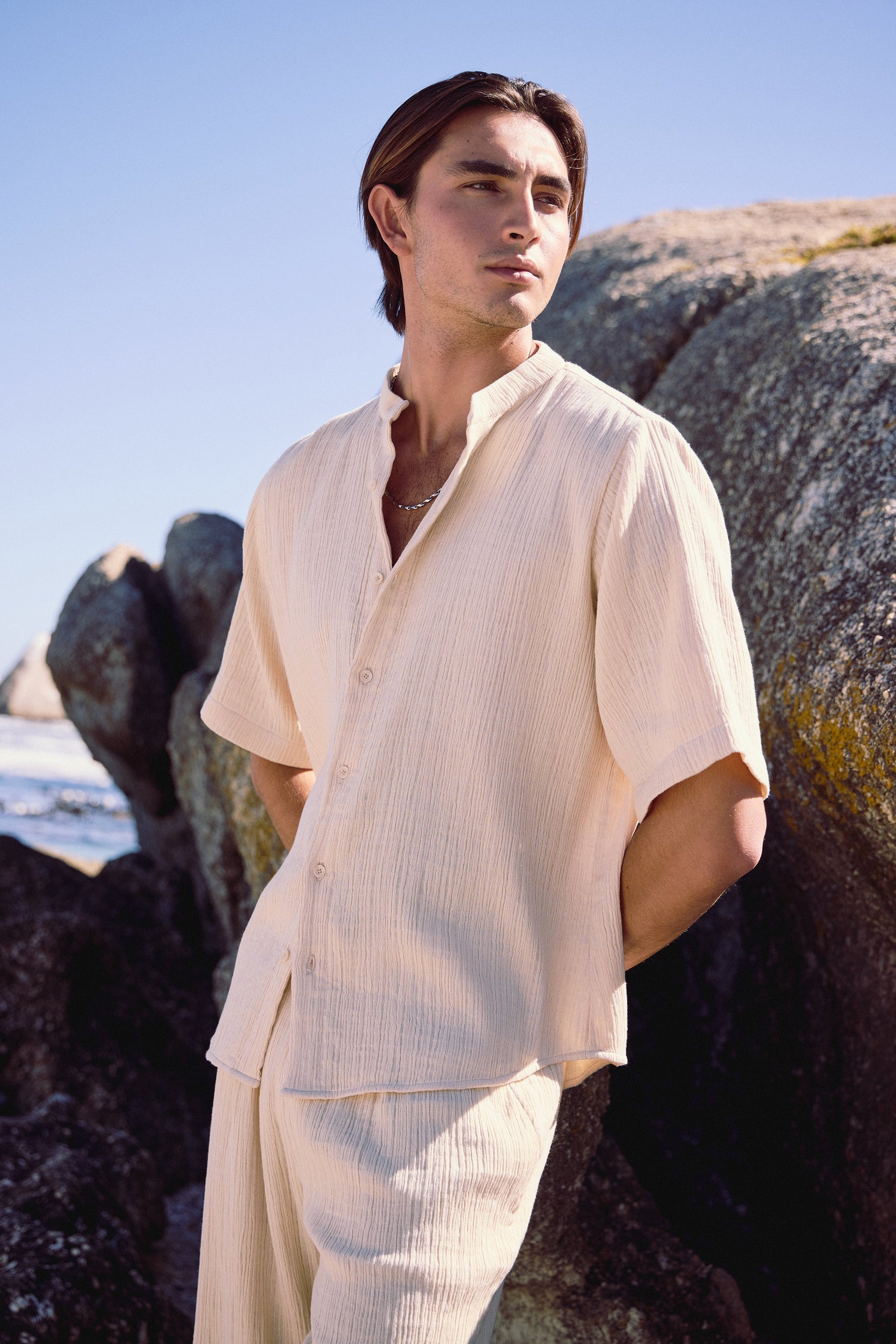 Bali Shirt - MAN (Vanilla)