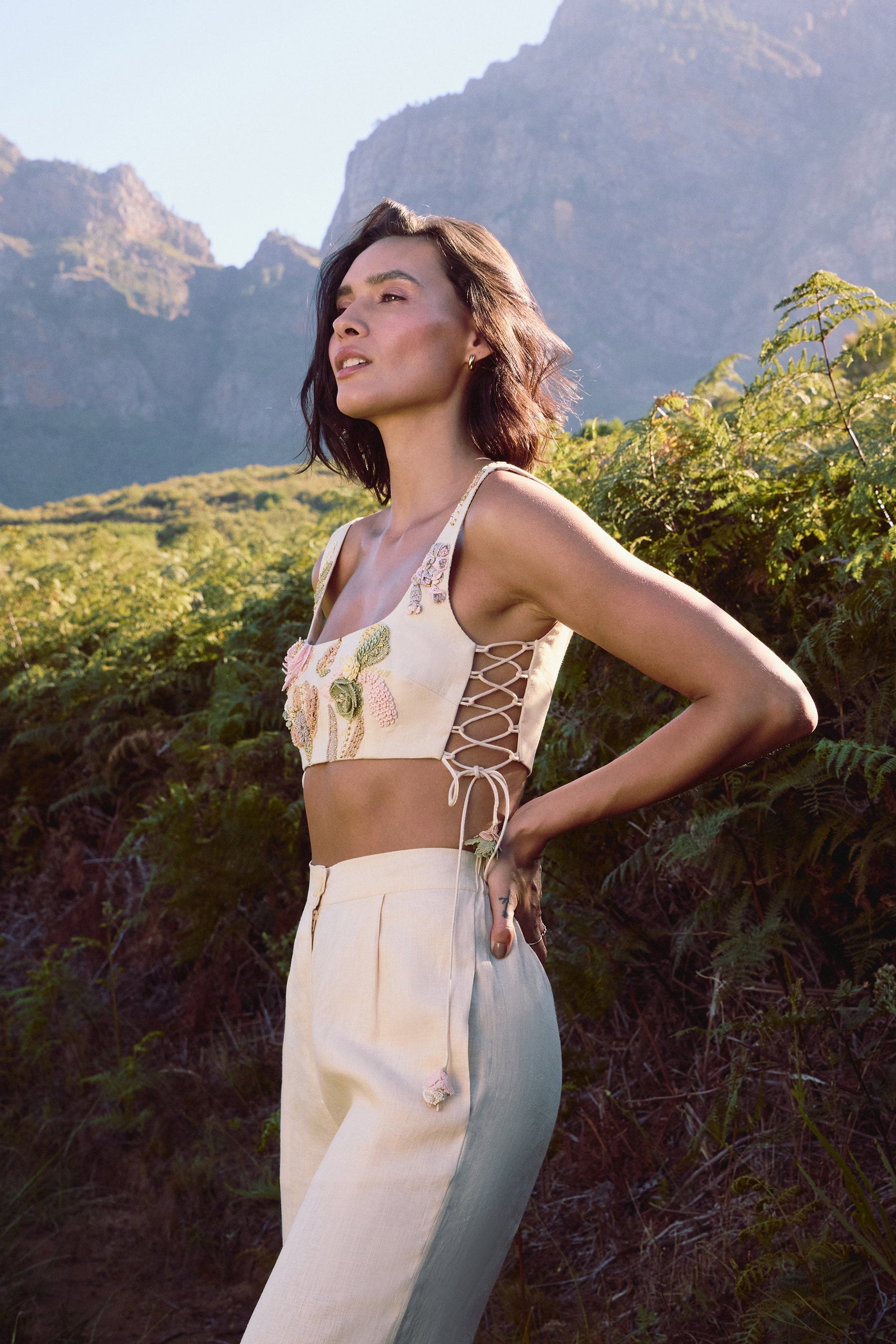 Bree Bandeau Top (Vanilla)
