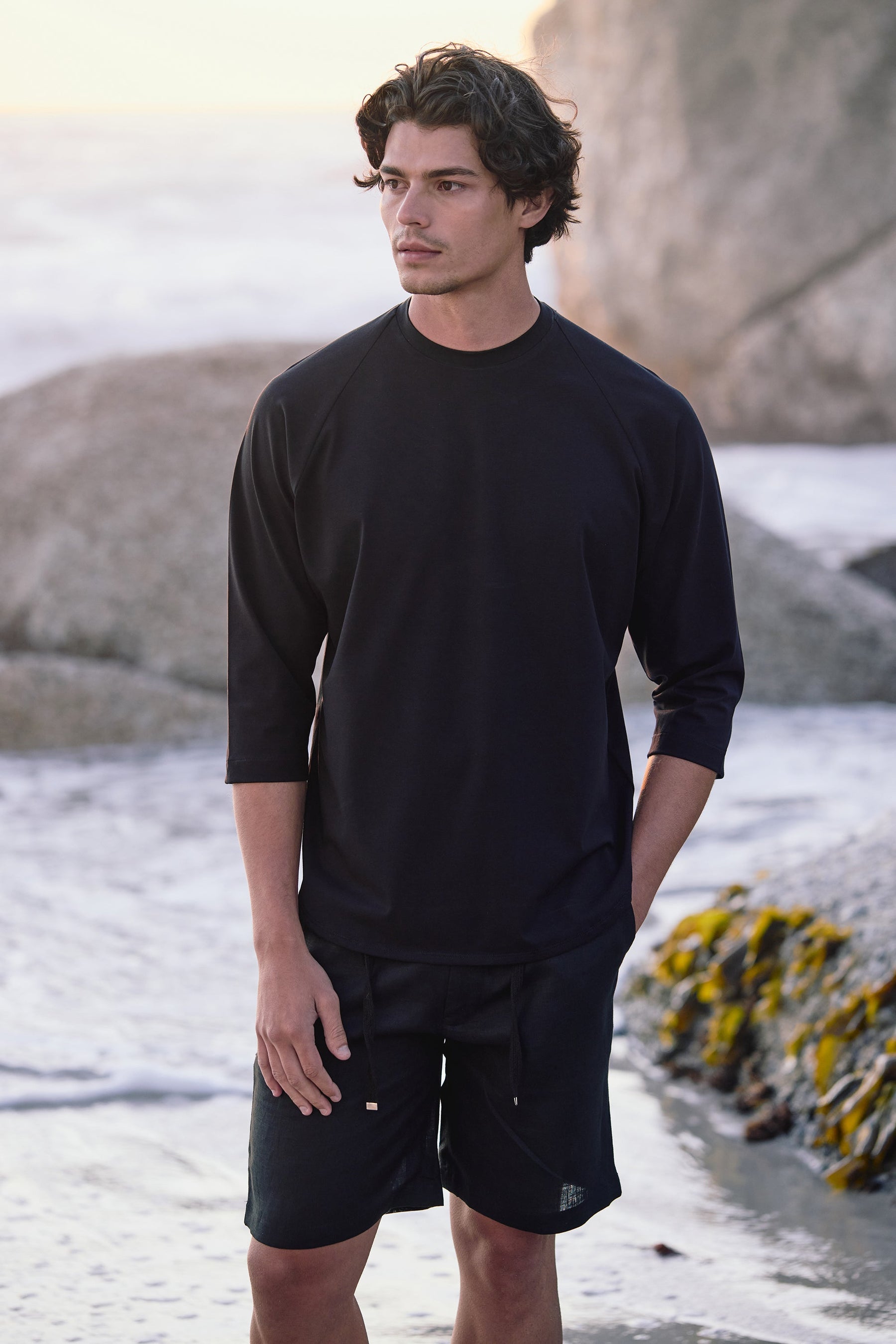 SAND Jersey Sleeves - MAN (Black)