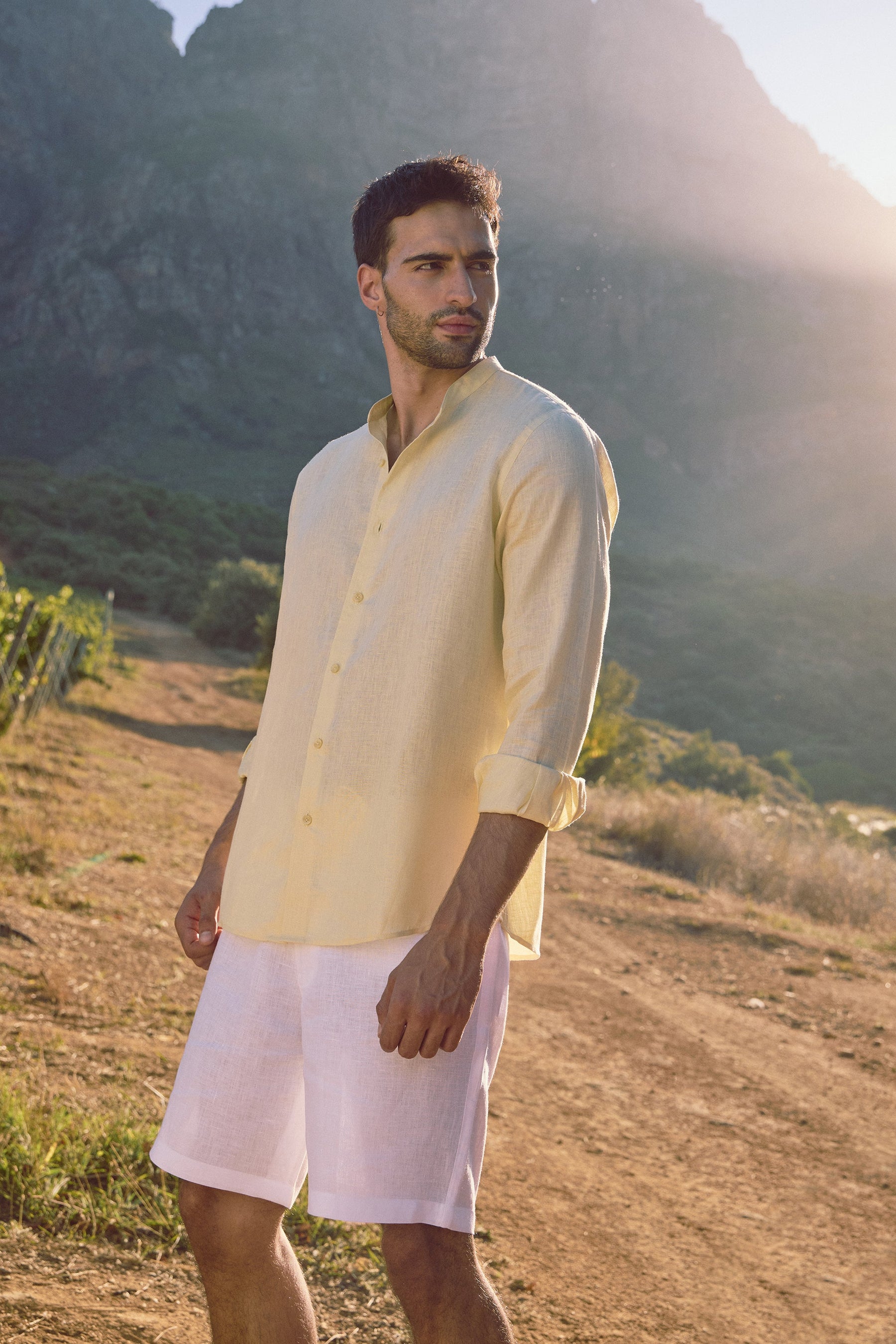 Rome Shirt - MAN (Lemon)