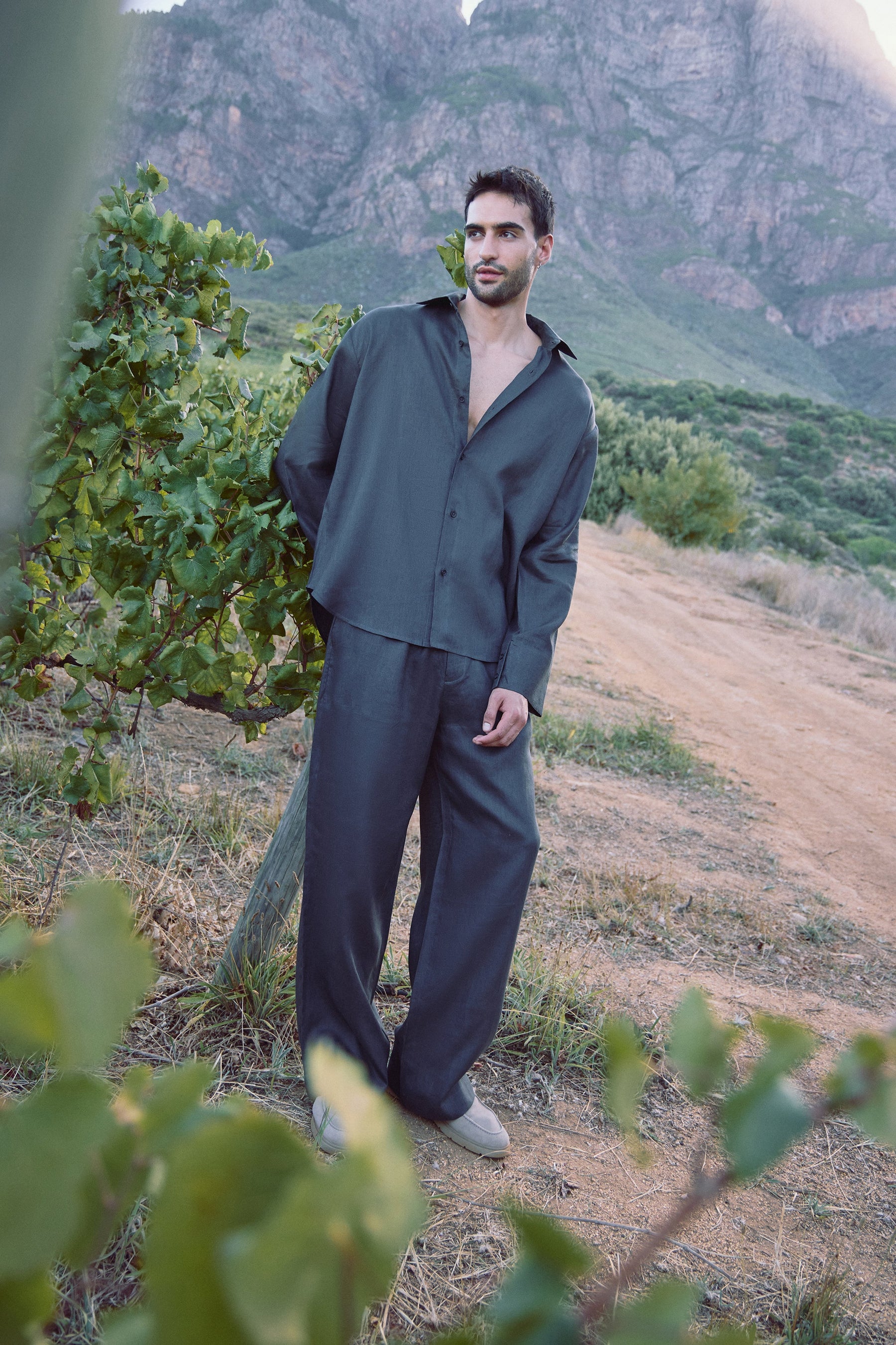 SAND Outwear  Shirt - MAN (Charcoal)
