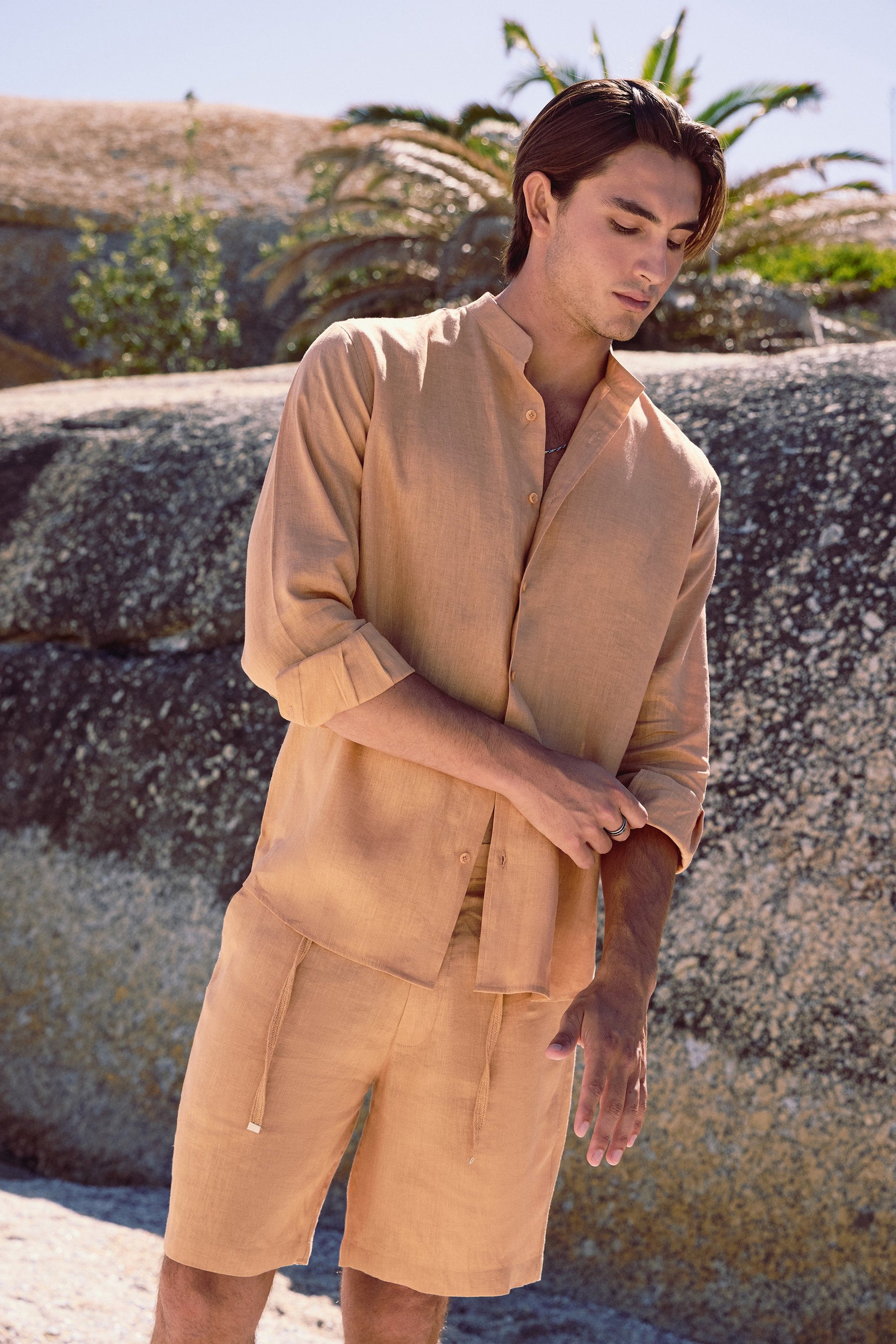 Rome Shirt - MAN (Tangerine)