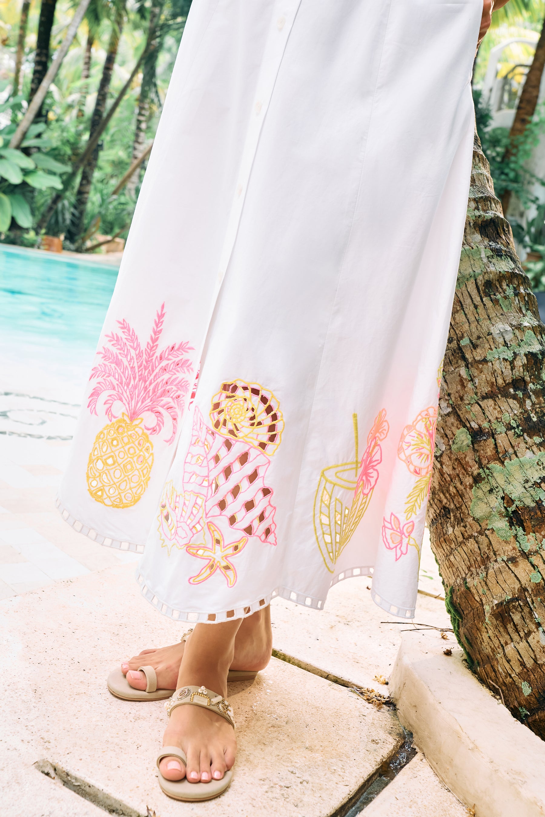 Meadow Top & Meadow Skirt (White)