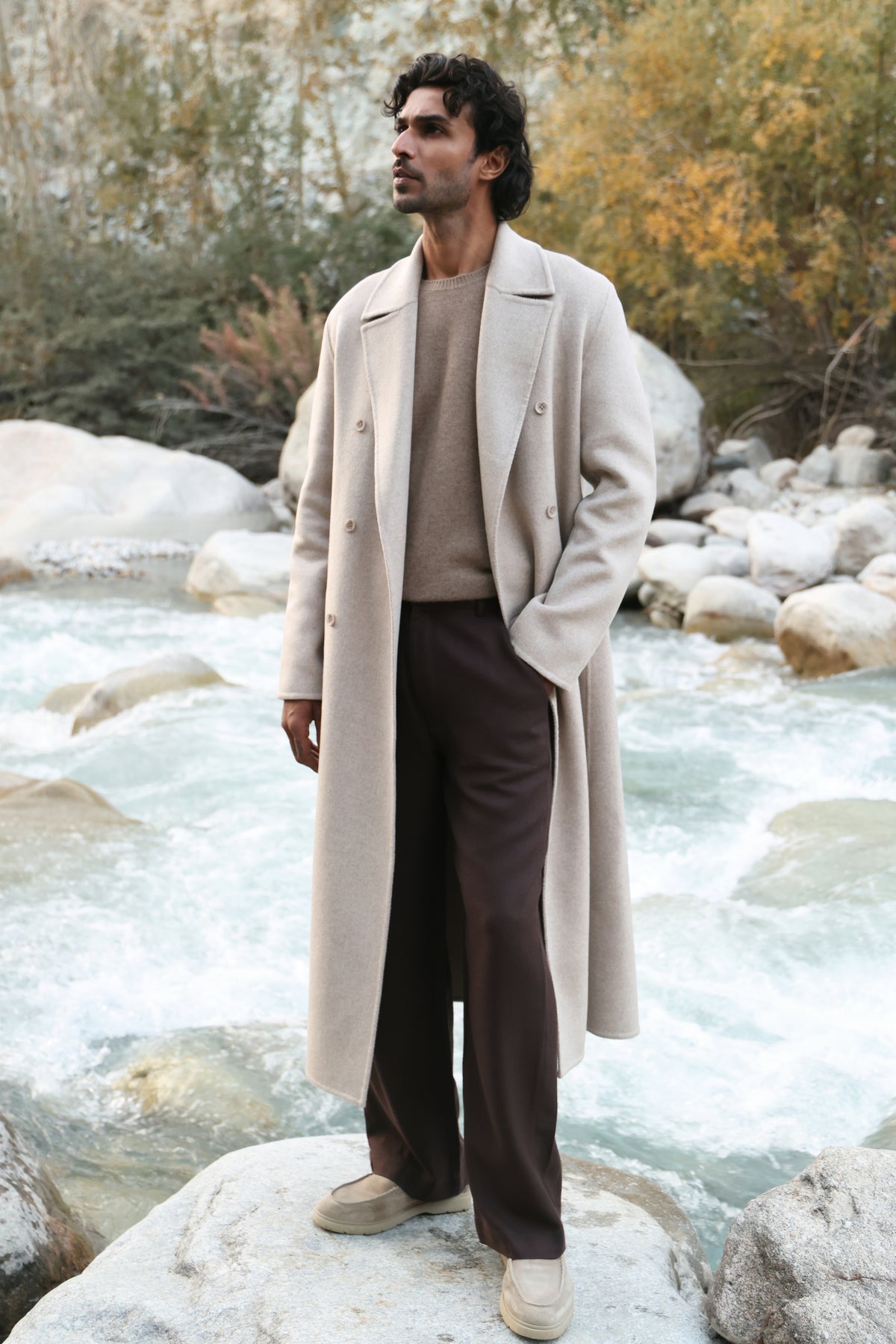 Fallow Woollen Pants- MAN (Cocoa)