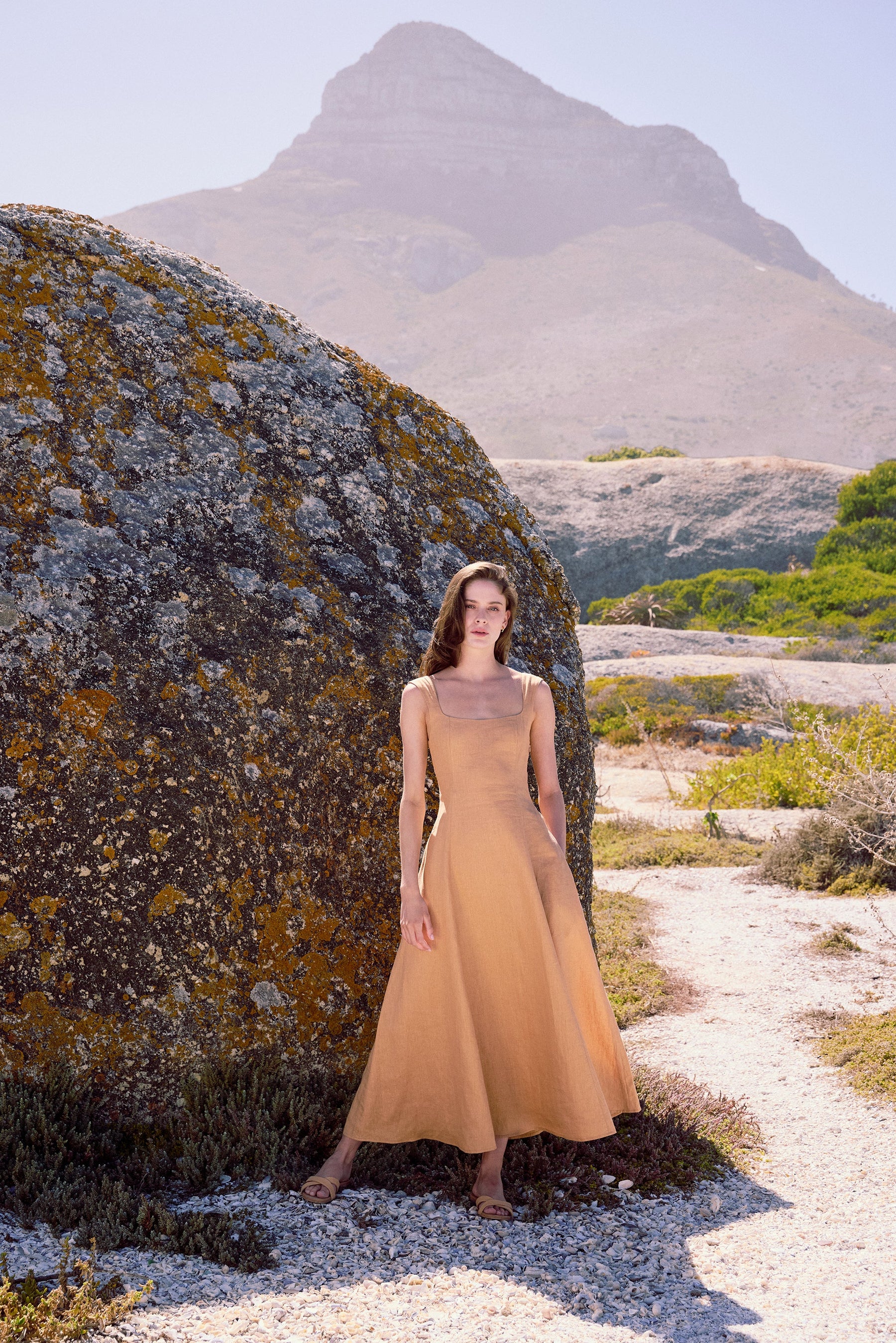 Clarens Dress (Tangerine)
