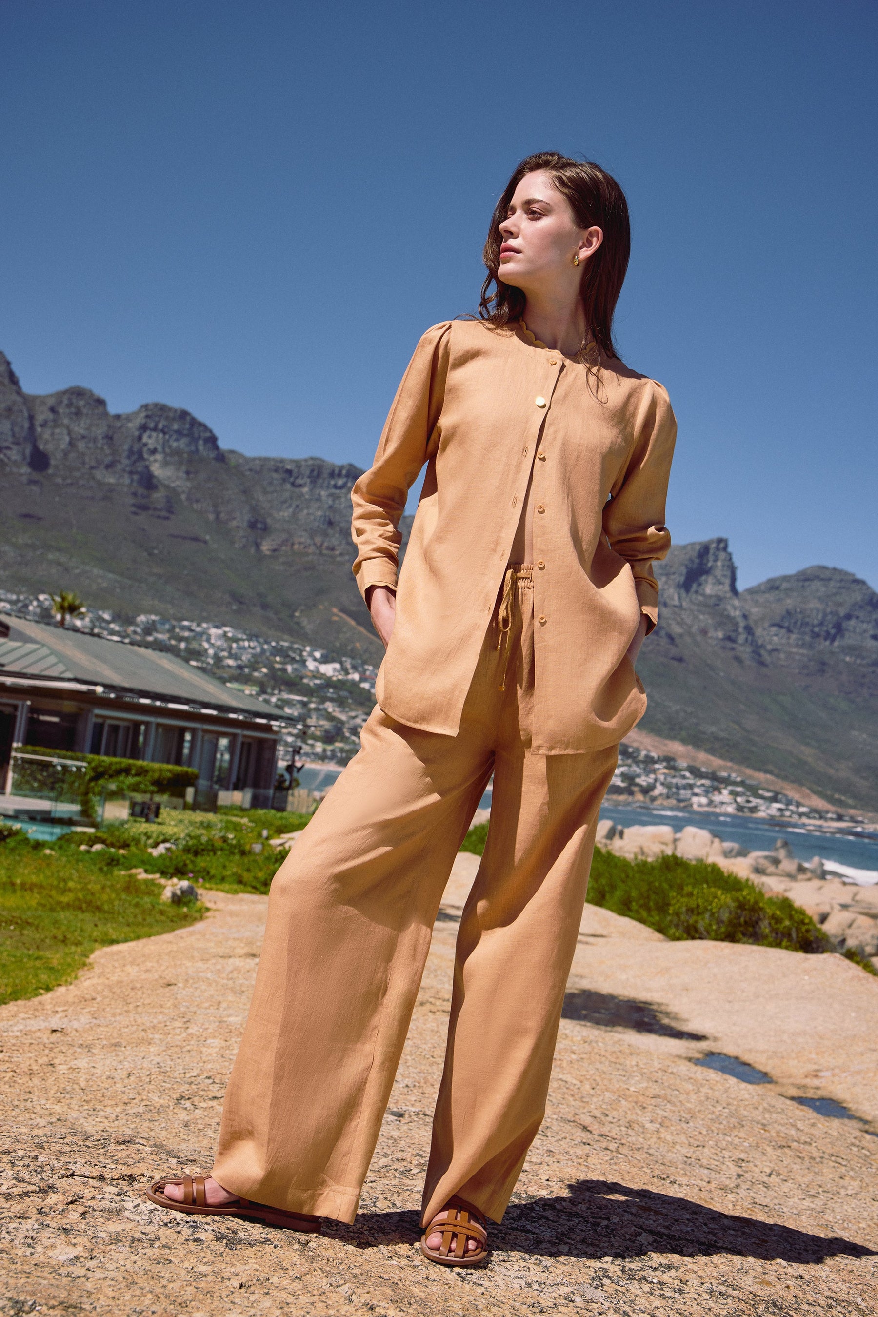 SAND Outwear  Shirt (Tangerine)