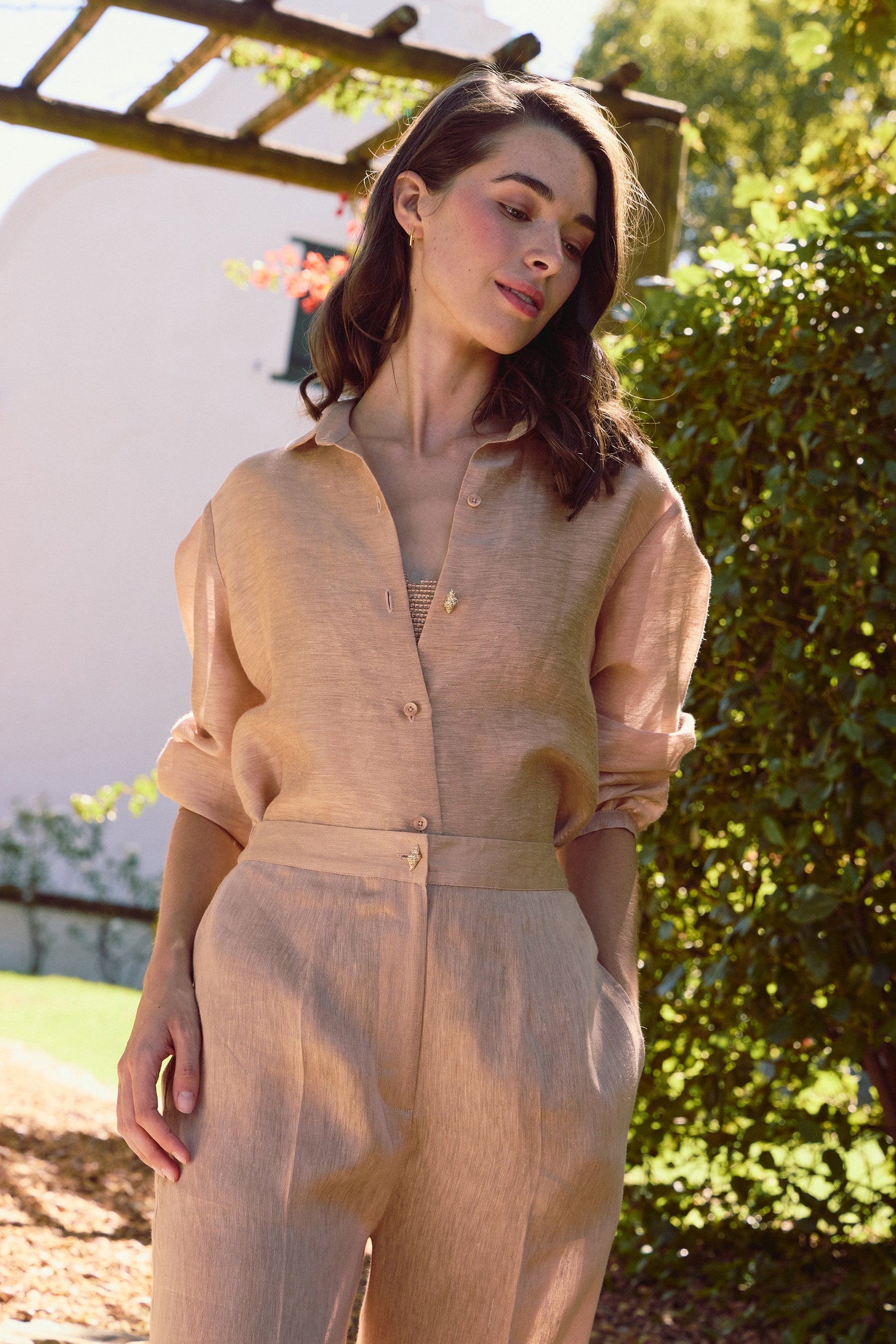 Sousse Shirt & Sousse Pants (Blush)