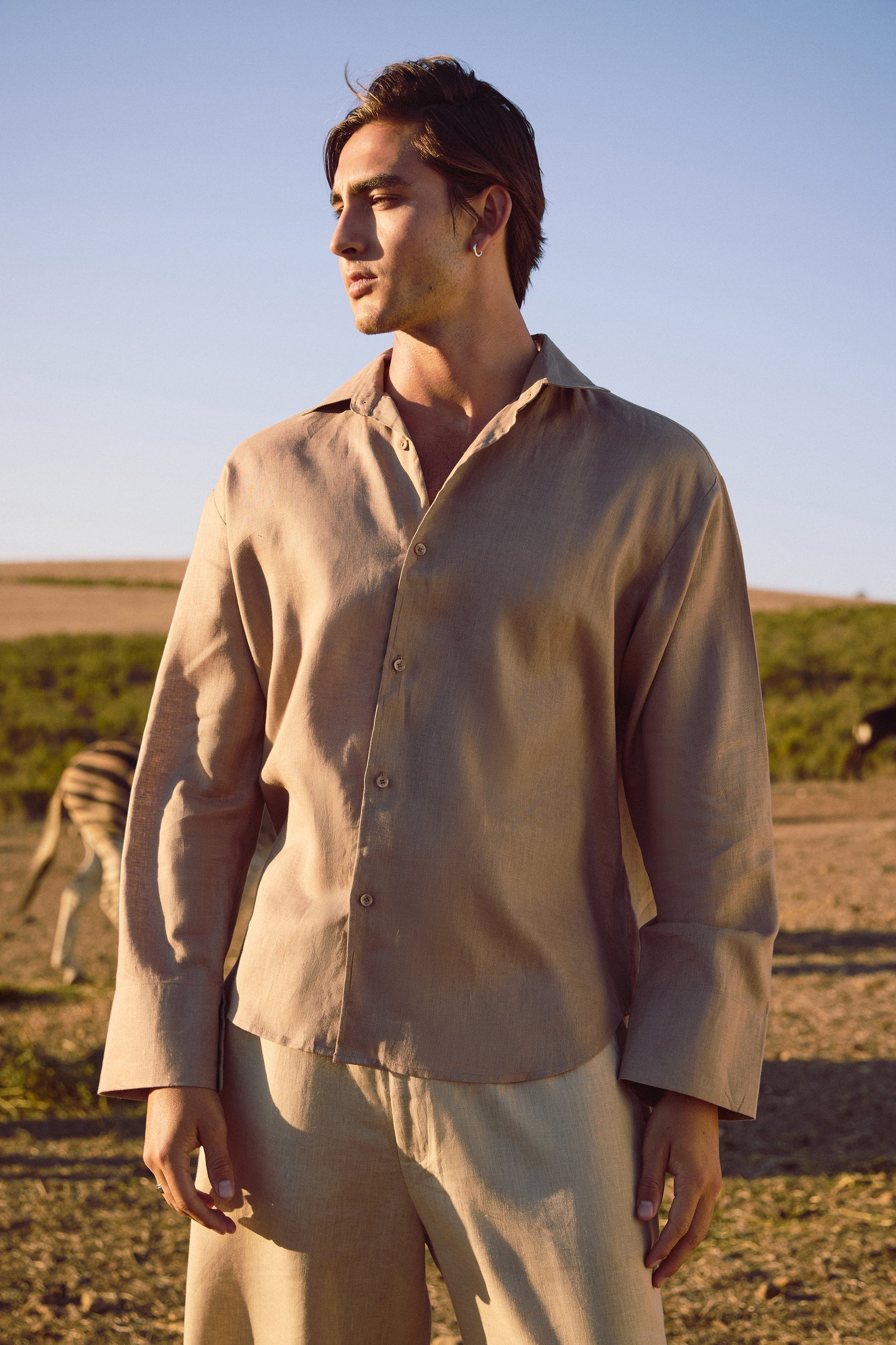 SAND Outwear Shirt - MAN (Truffle)