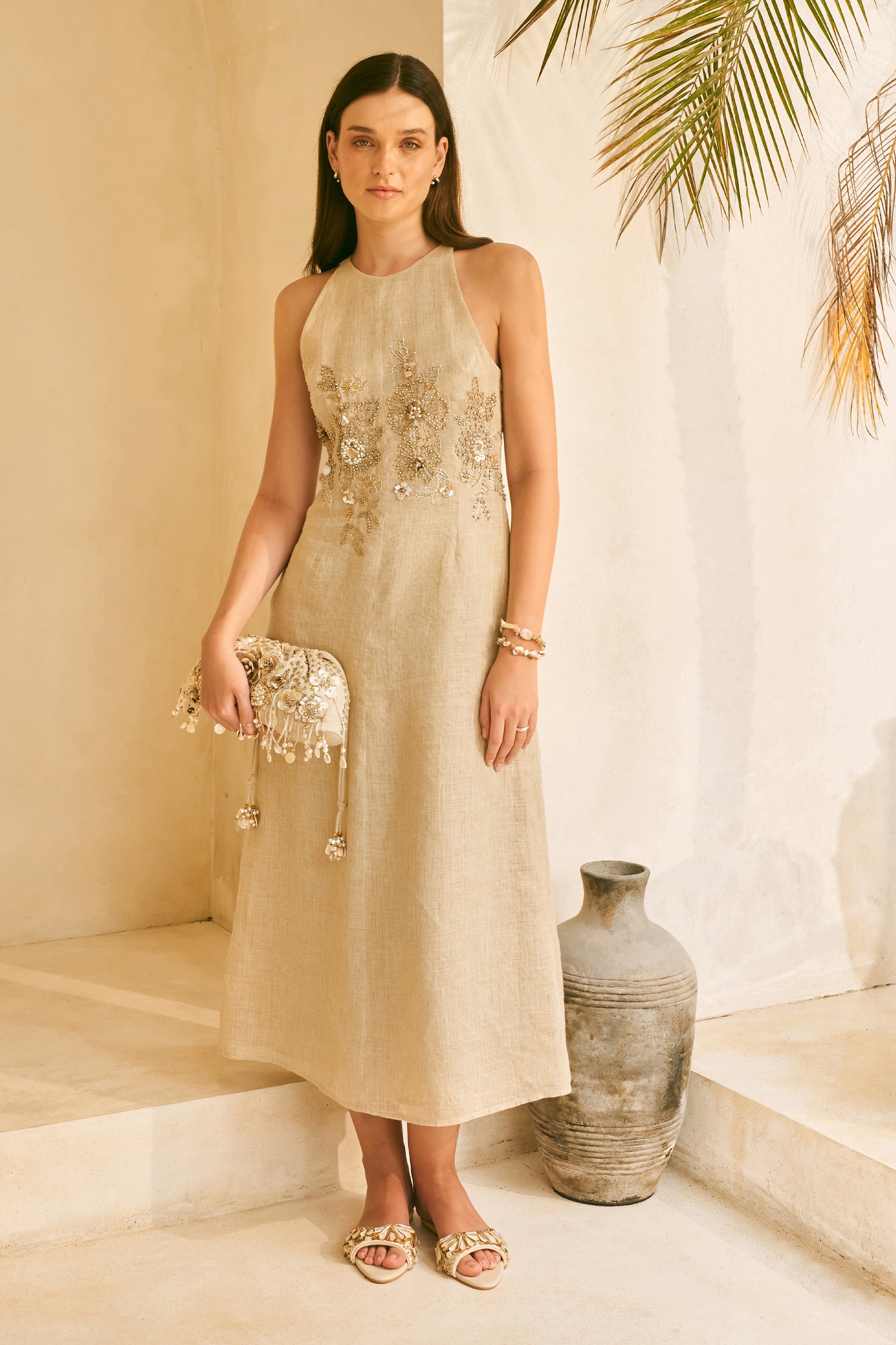 Soft Glow Dress (Natural)