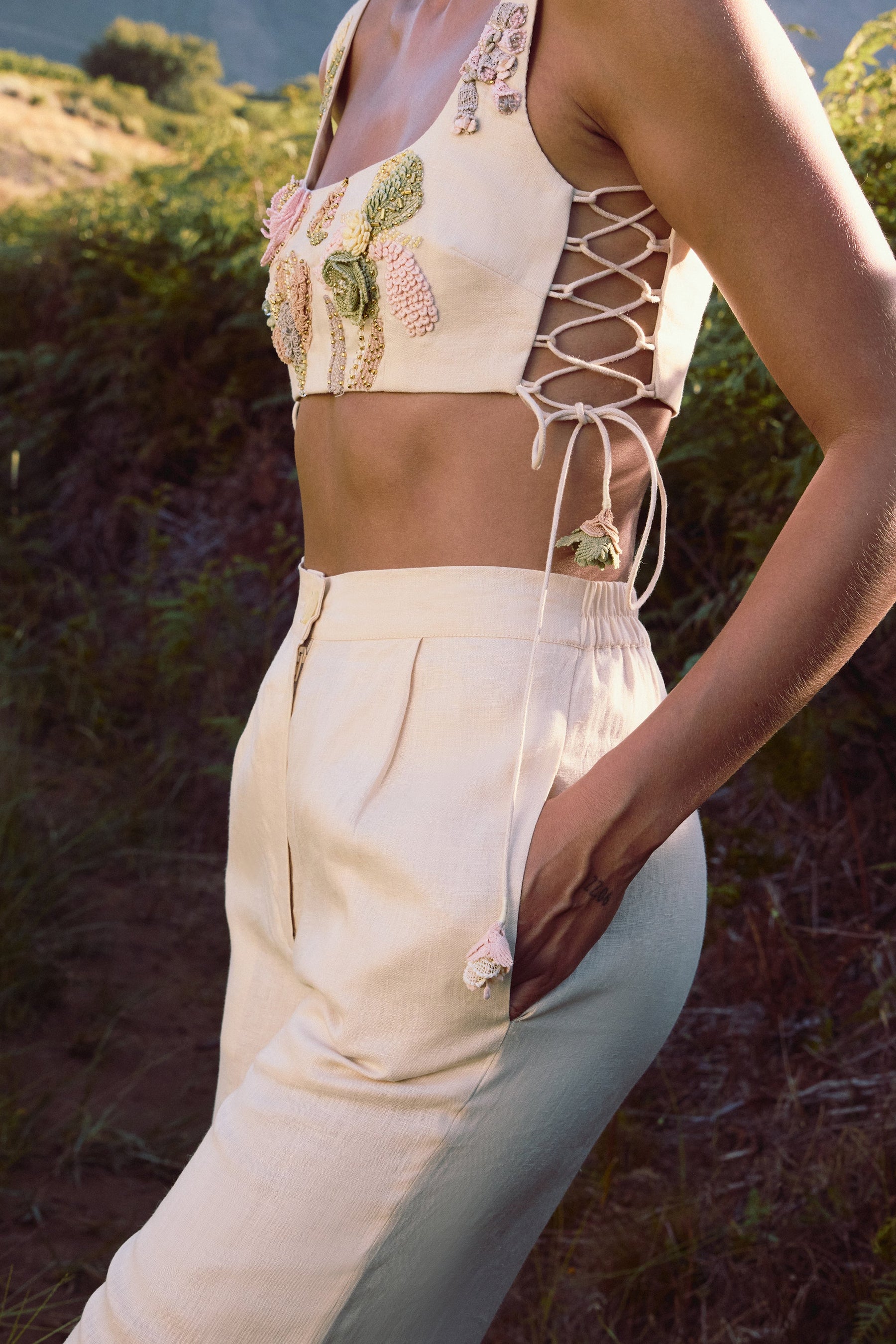 Bree Bandeau Top (Vanilla)