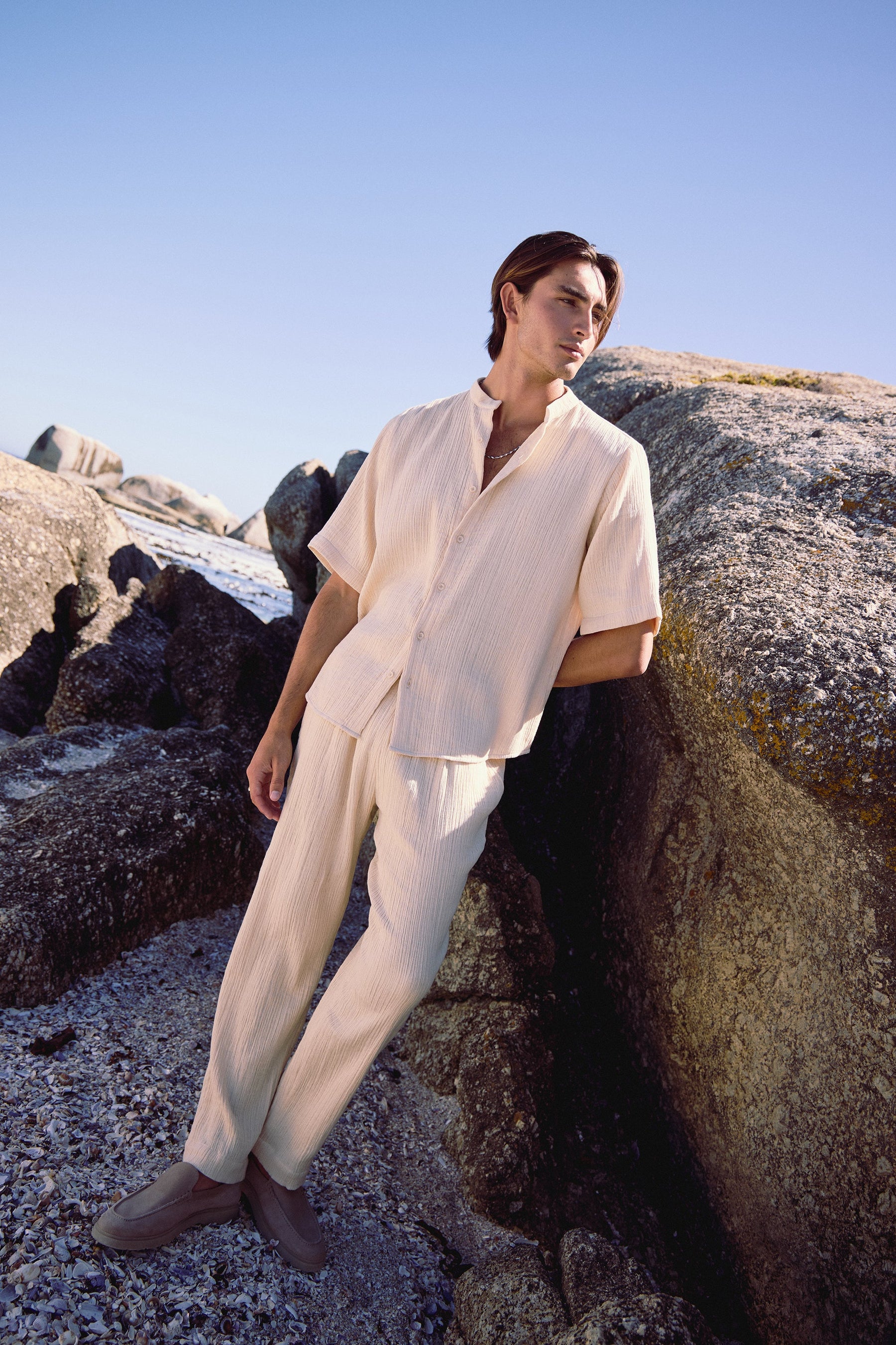 Bali Shirt - MAN (Vanilla)