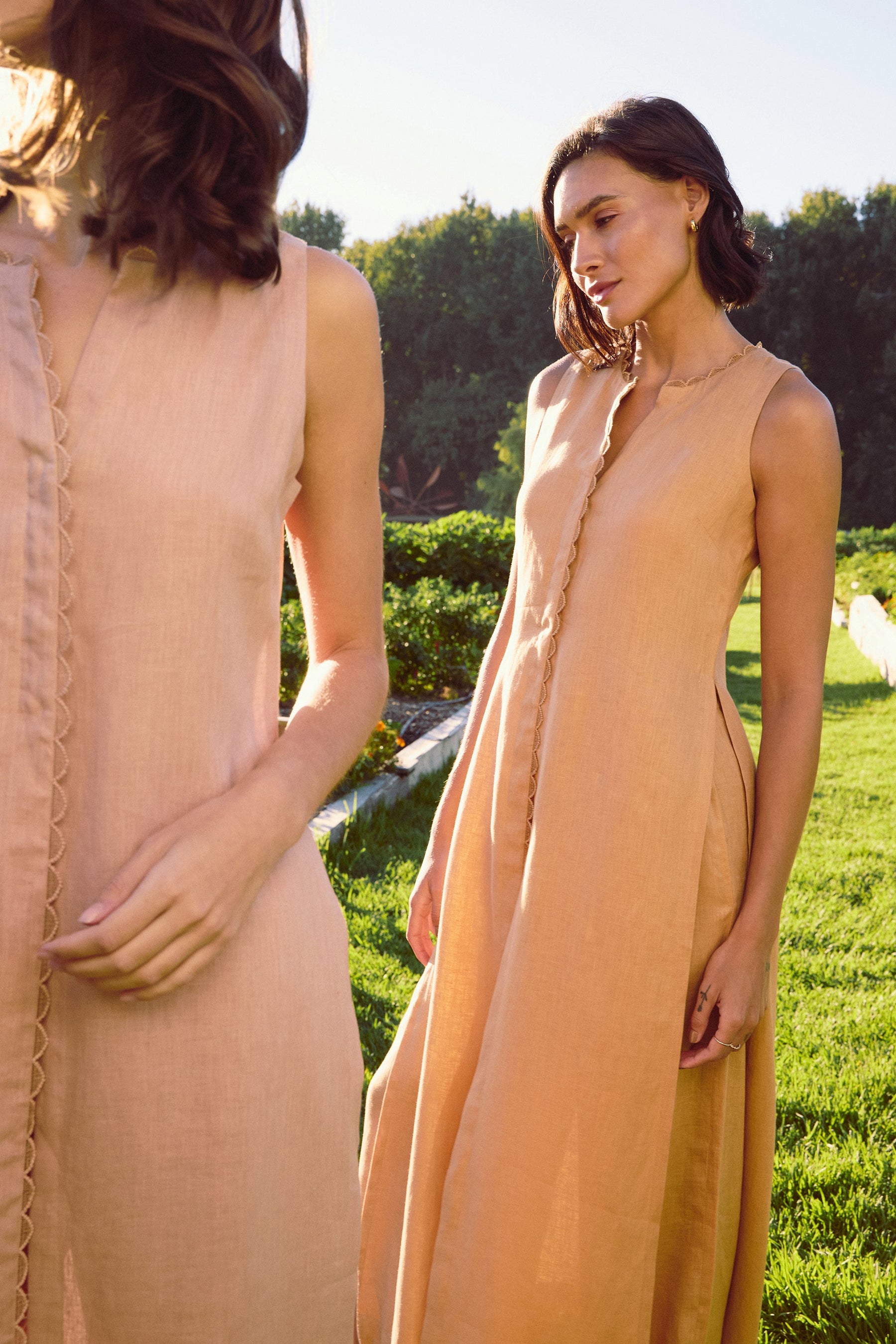 Siwa Top (Tangerine)