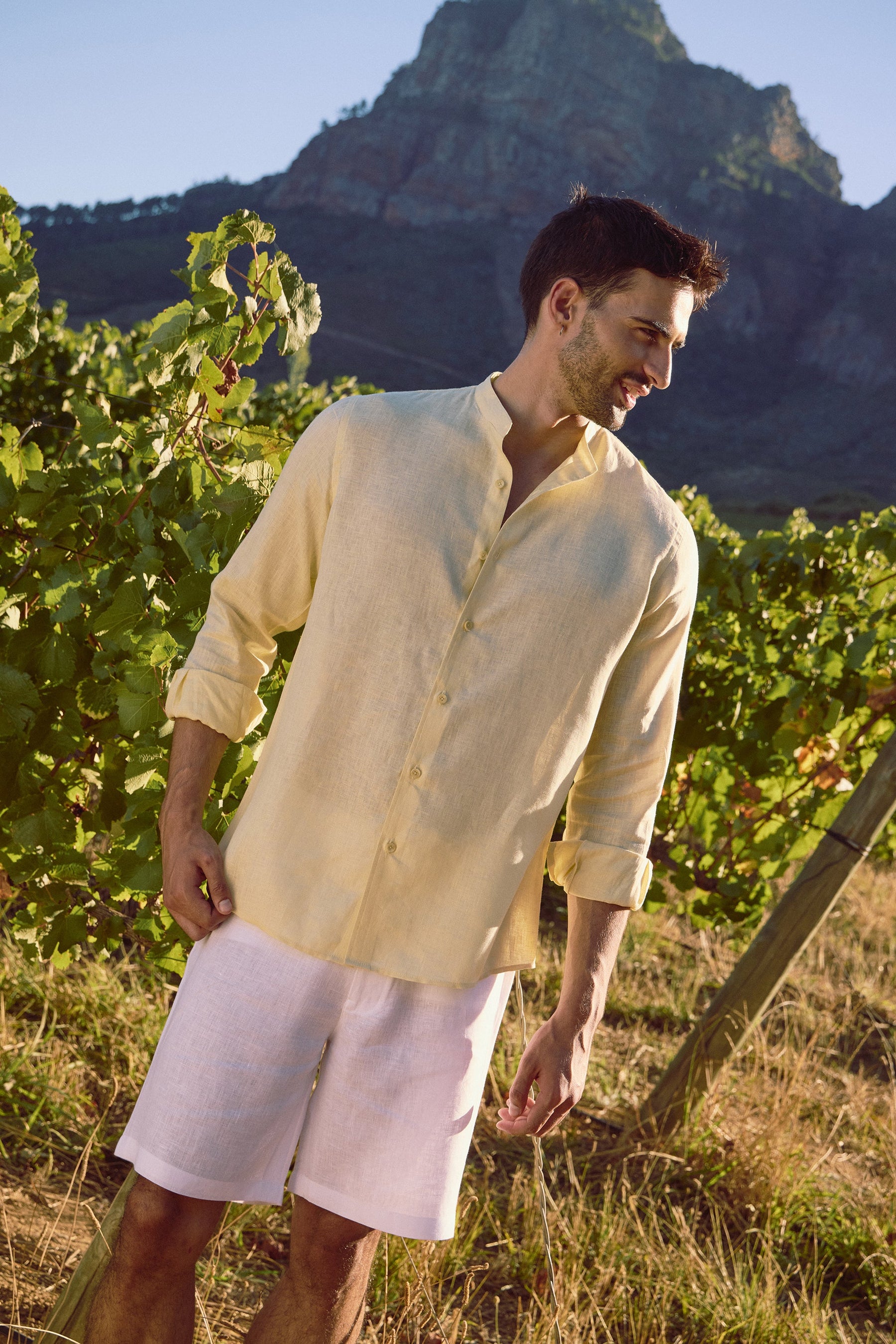 Rome Shirt - MAN (Lemon)