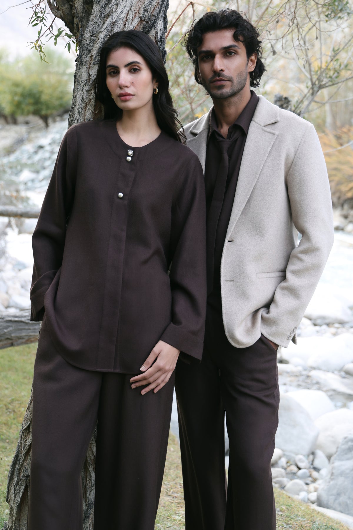 Duskfall Woollen Top (Cocoa)